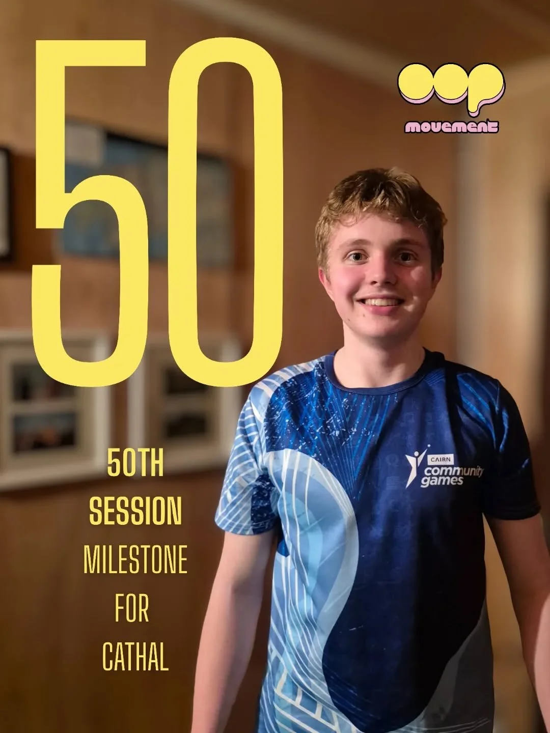 50!!! 🎉🎉

Huge congrats to Cathal on hitting his 50th athletic development session! 🙌

Since starting in June, Cathal's been incredibly consistent and committed to his training and a pleasure to coach. He's making progress week on week, block on b
