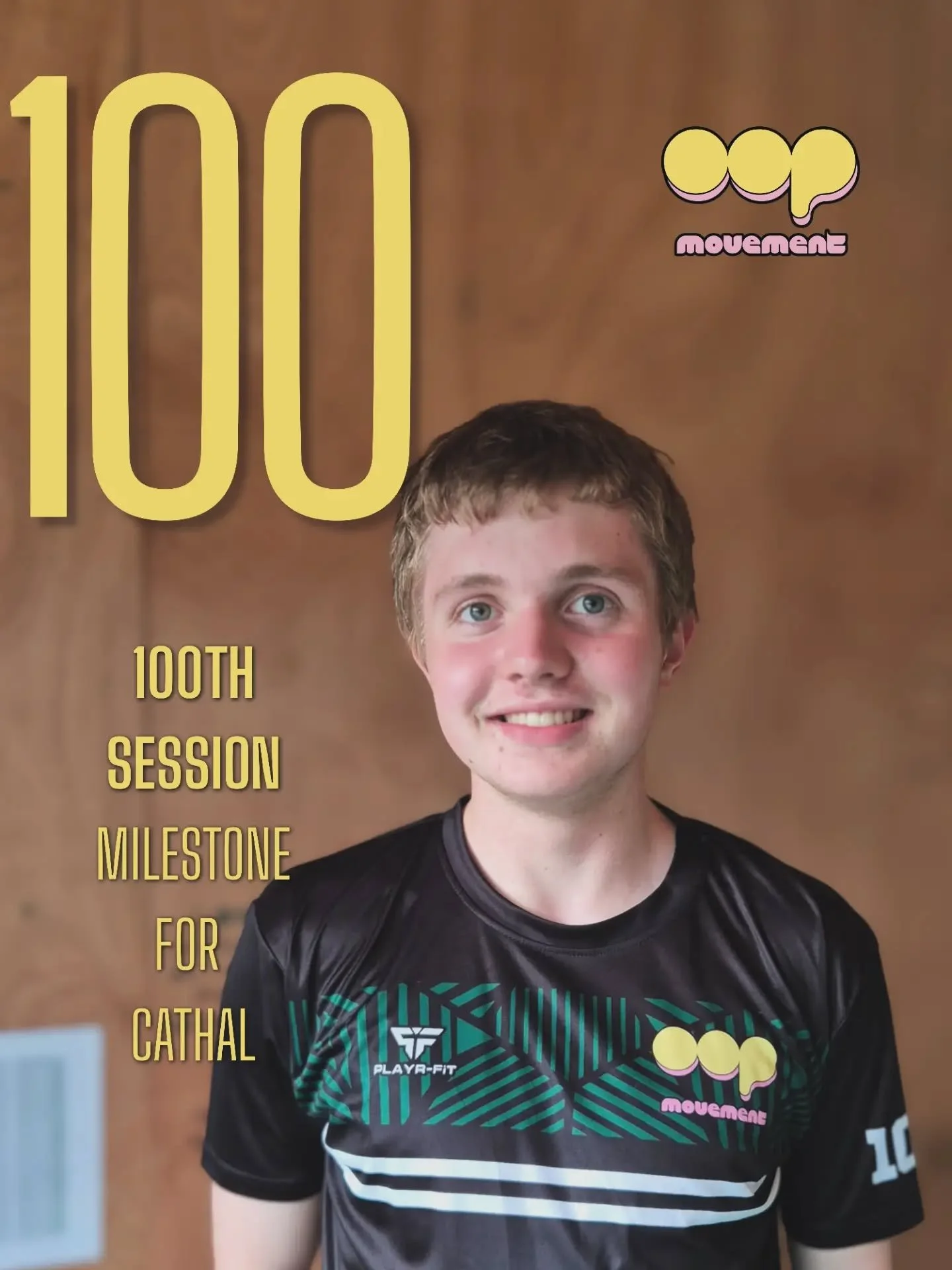 💯

Huge congrats to Cathal on becoming our third youth athlete to hit the 100-session milestone! 

Cathal has been incredibly consistent in attending his twice-weekly athletic development sessions. Every week, he's setting standards for both applica