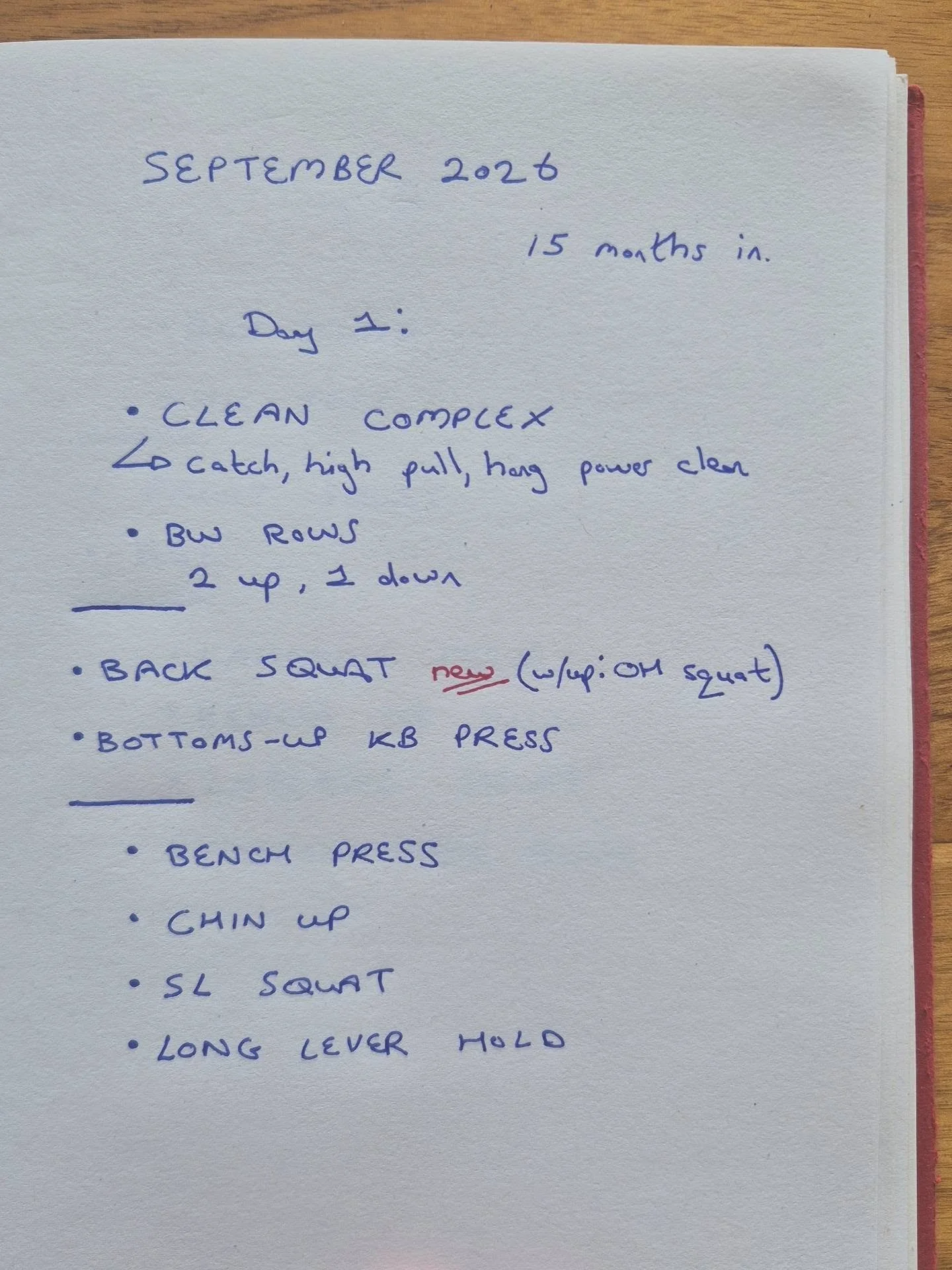 September programming; circa- &amp; post-PHV, 15 months into training twice weekly. 🌱

First time programming the back squat as a lift having progressed patiently to now. It's another exercise that we want to build exposure, competence and strength 