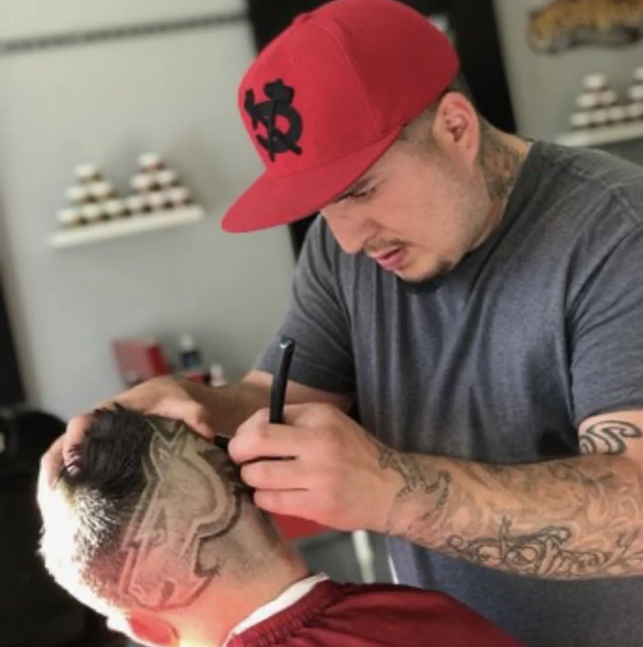 Inside A Barber's Touch barbershop