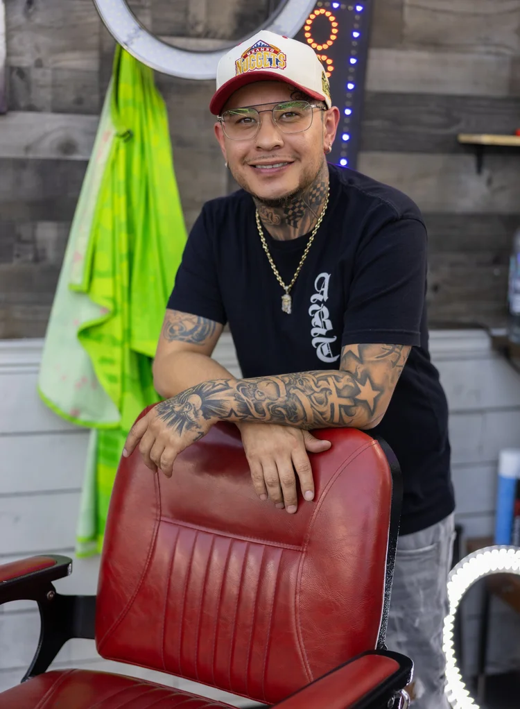 K-Blendz — professional barber at A Barber's Touch Denver