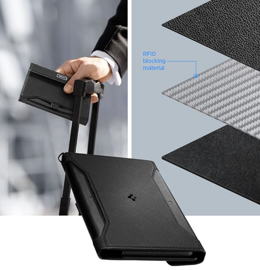 credit: Spigen Life Passport Card Cover Holder, RFID Blocking