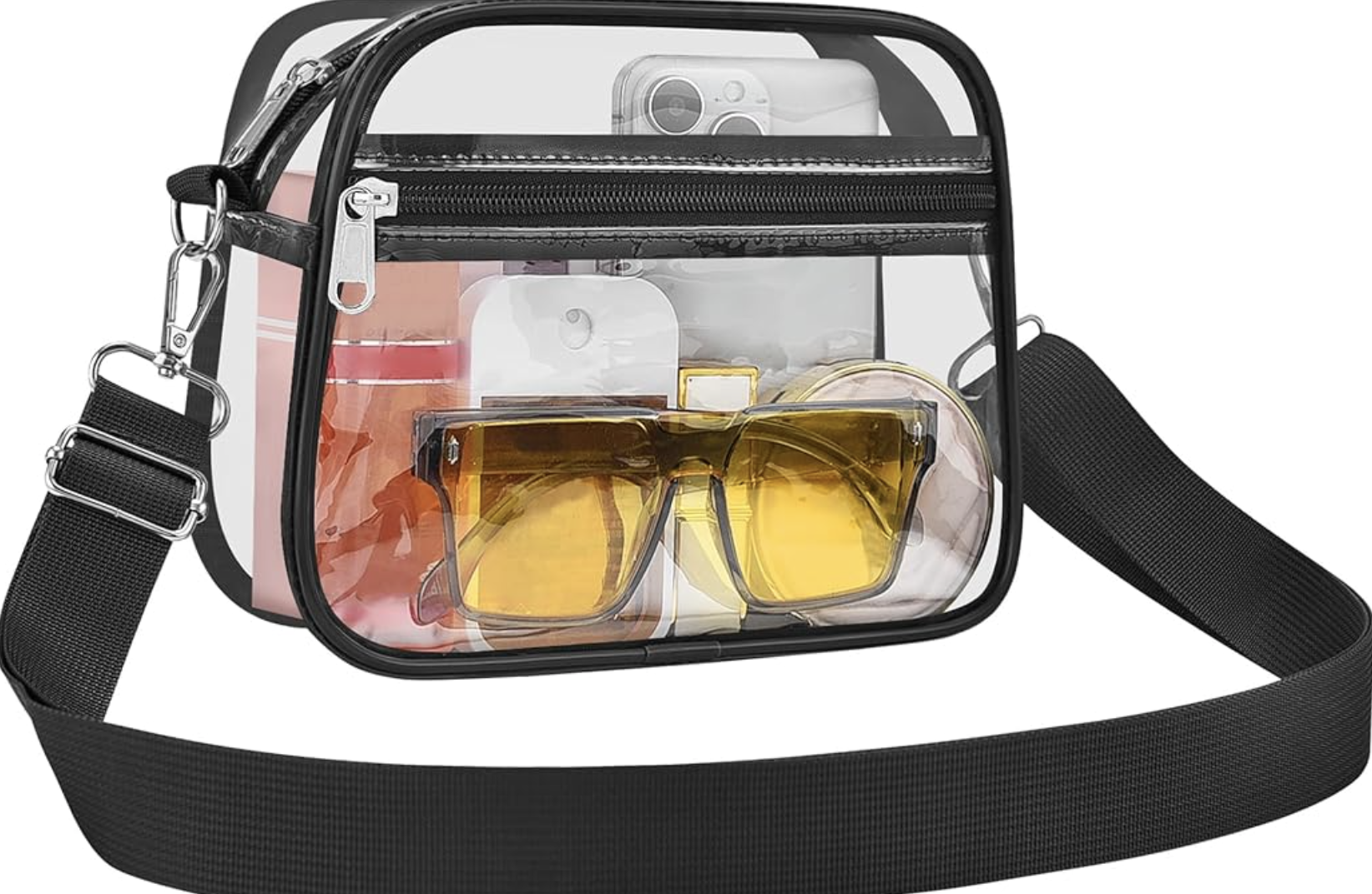 cross body stadium clear bag