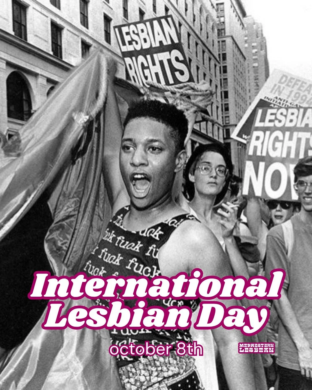 Happy International Lesbian Day ❤️🩷🤍🧡

#internationallesbianday #lgbtq #queerhistory