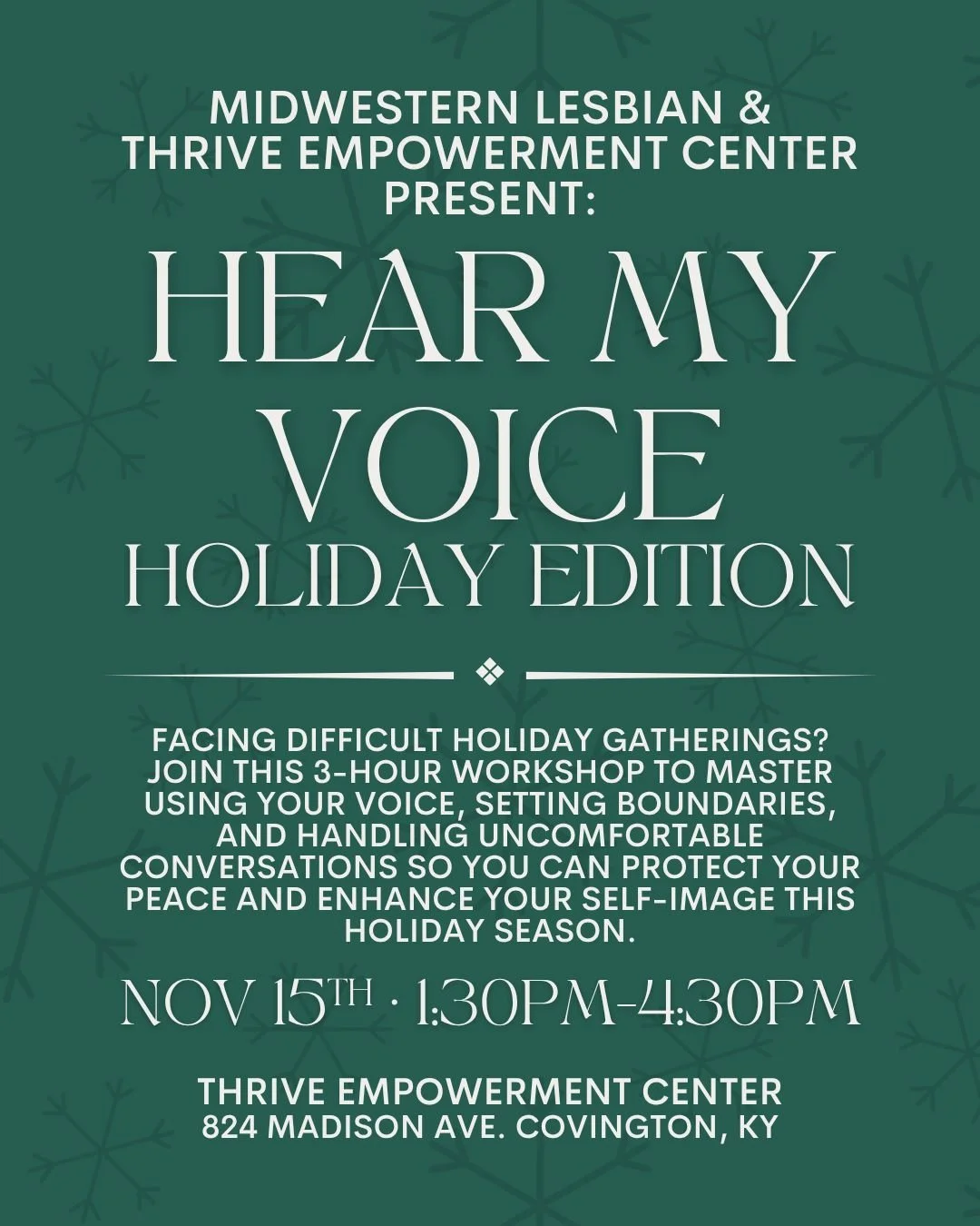 Our voice is so powerful: It expresses what we do and don&rsquo;t want. It advocates for ourself and others. It&rsquo;s a vehicle for expression and creativity. It can serve as a shield, a sword, an alarm.

Yet many people find their voice difficult 