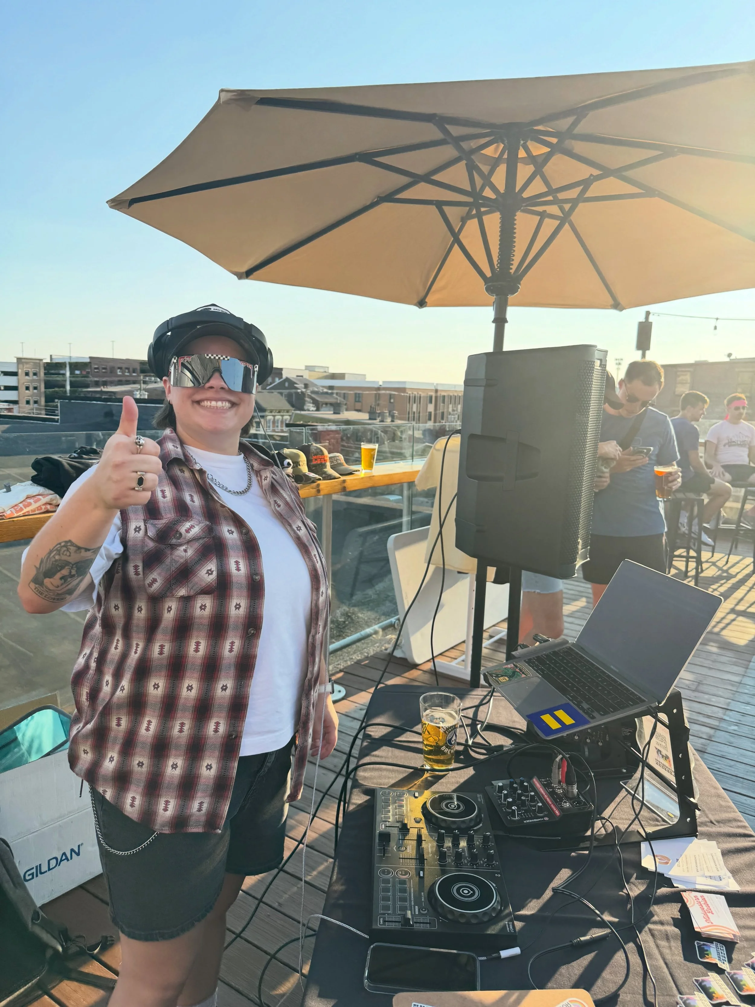 this is your sign to come to camp queer pride rooftop brunch on saturday so you can listen to some gay music with me while you eat brunch and enjoy a beautiful view of cincinnati. 
tickets through the link in bio

#lgbtq #cincinnati #brunch #pride #m