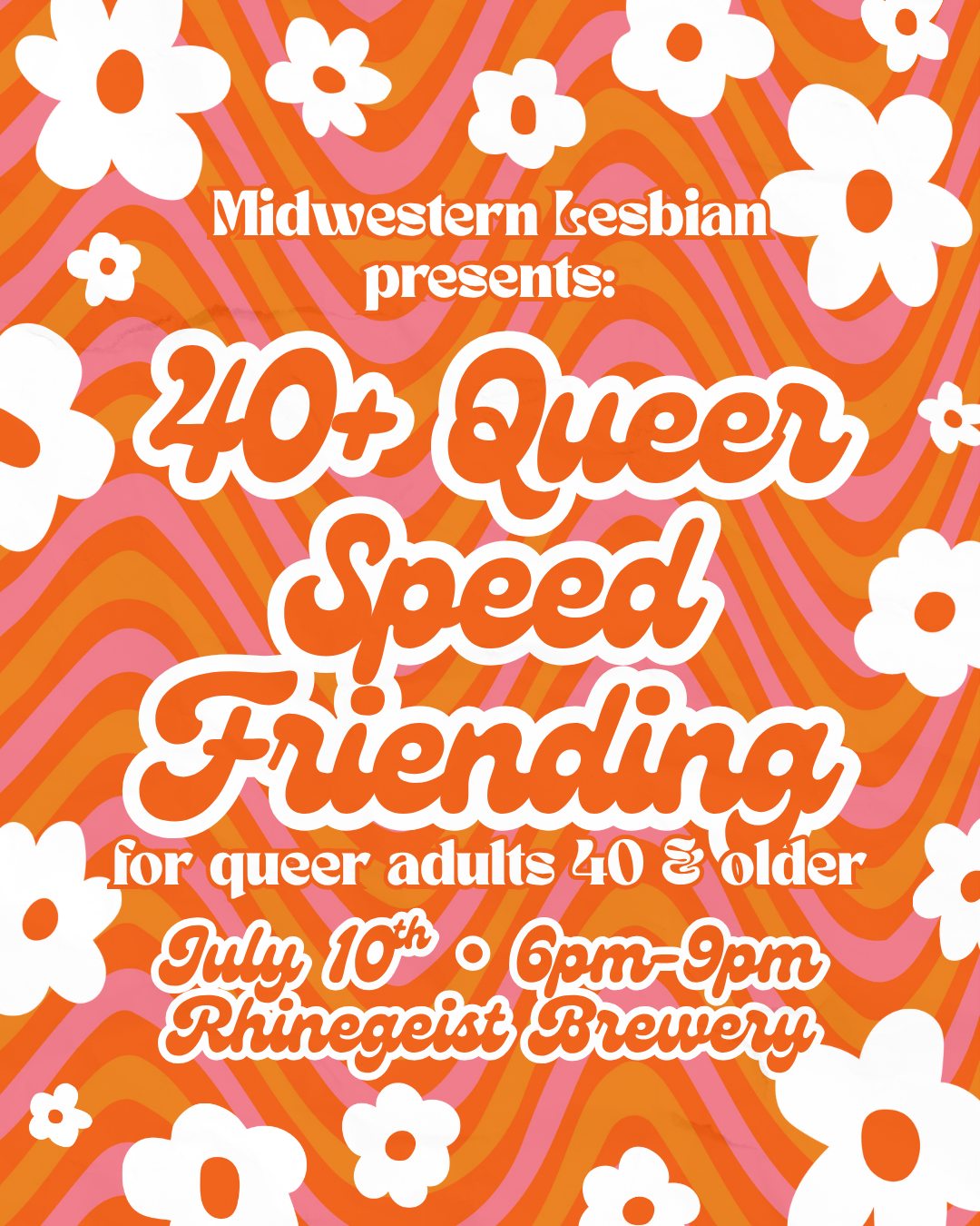 40+ Queer Speed Friending