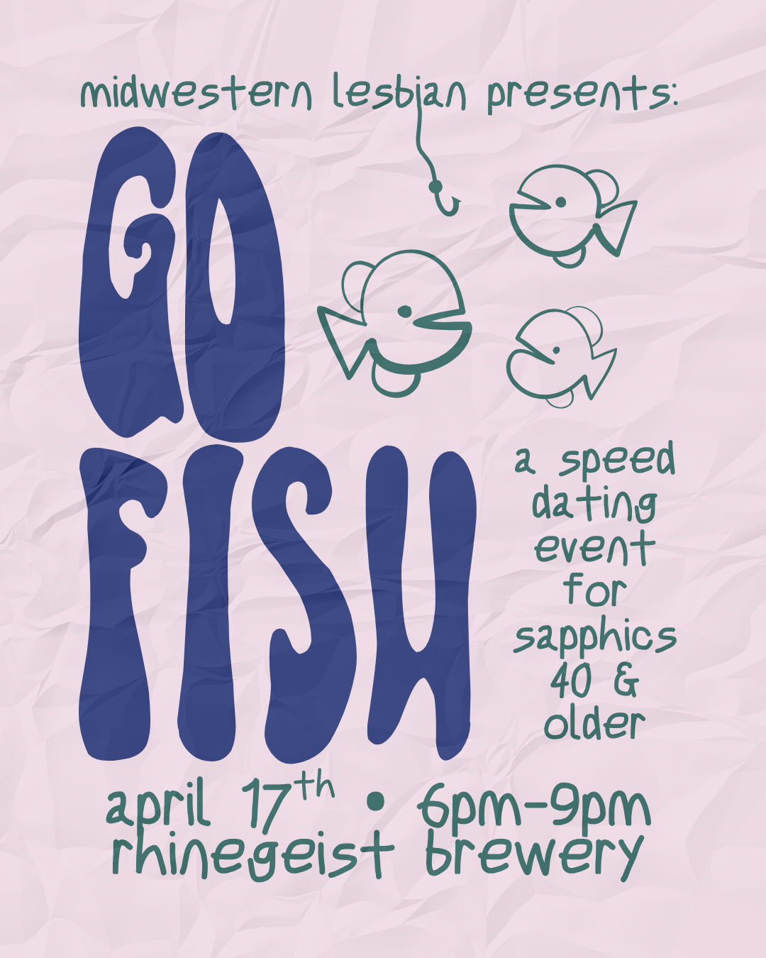 Go Fish: Speed Dating for Sapphics 40 and Older