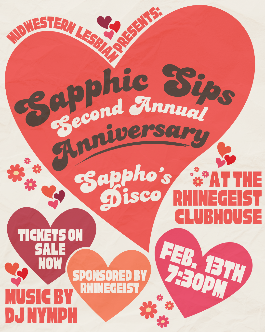 Sapphic Sips 2nd Anniversary Party Tickets