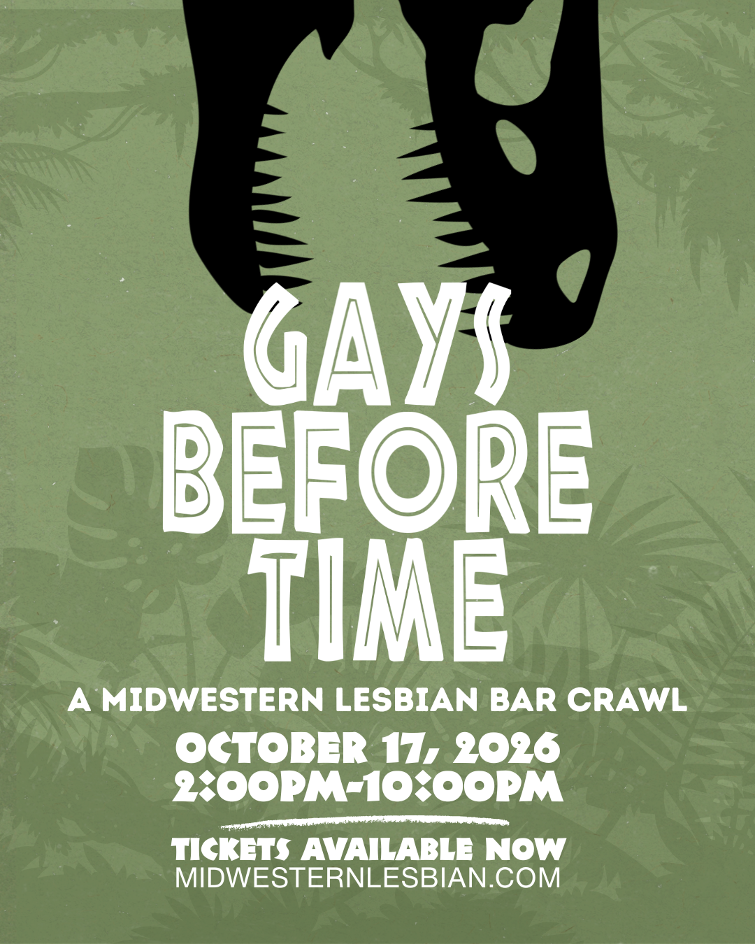 Gays Before Time: Jurassic Bar Crawl