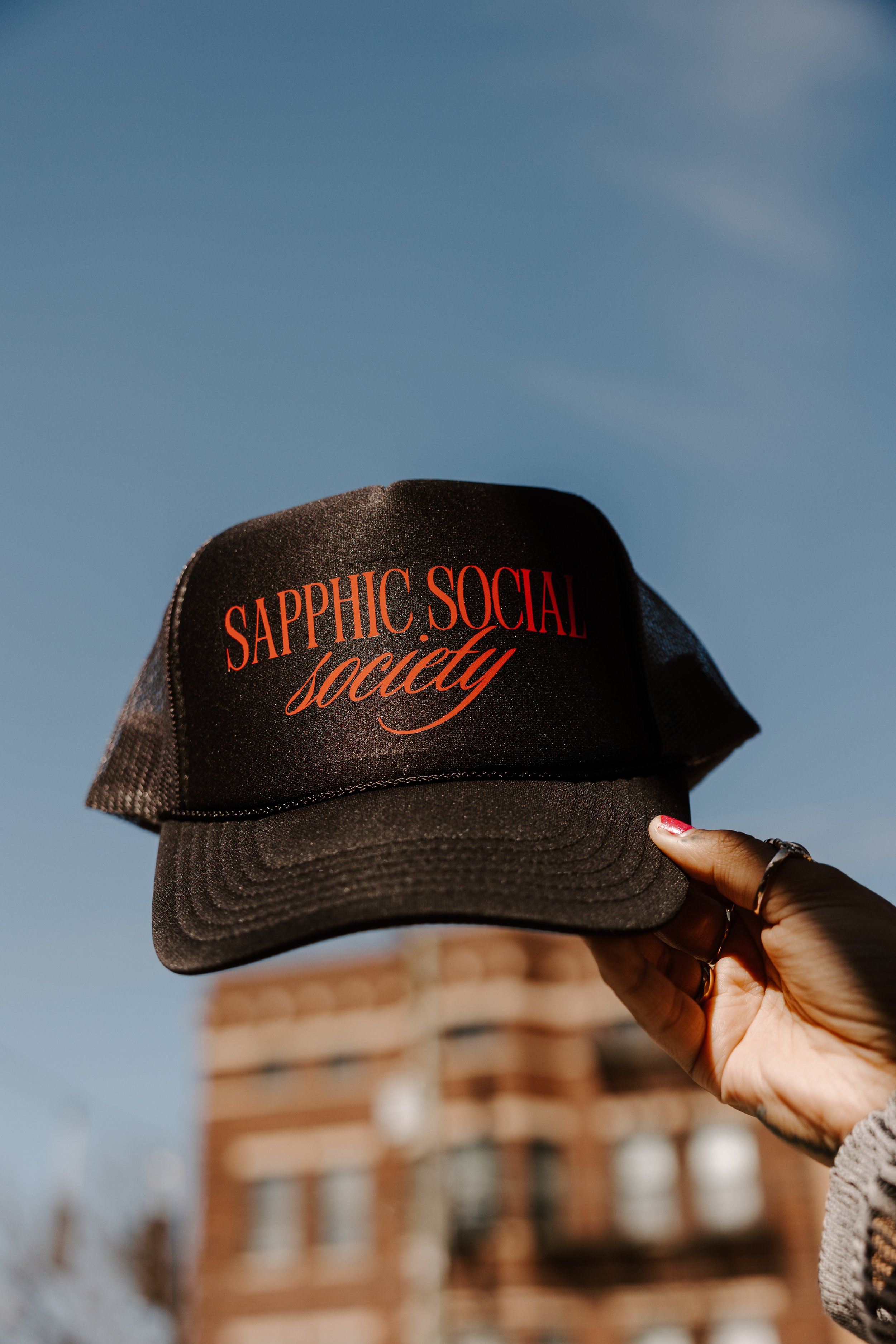 Sapphic Social Society Hat