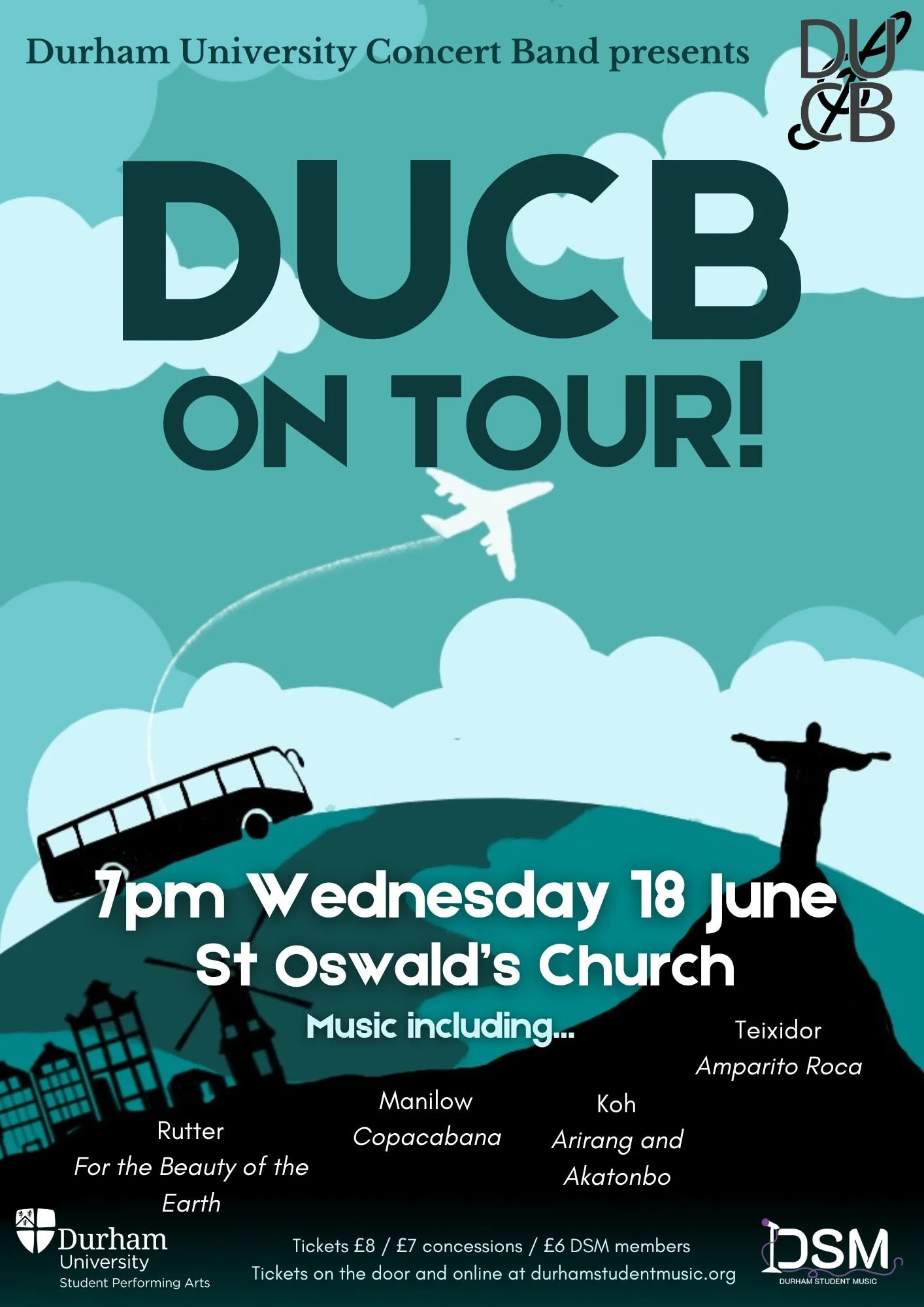 DUCB on Tour | Durham University Concert Band