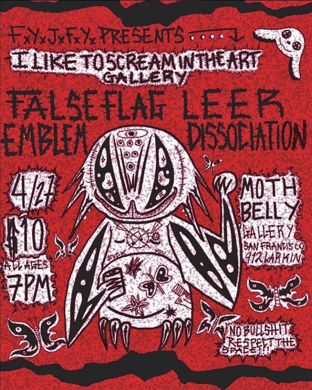 False Flag, Leer, Dissociation, Emblem