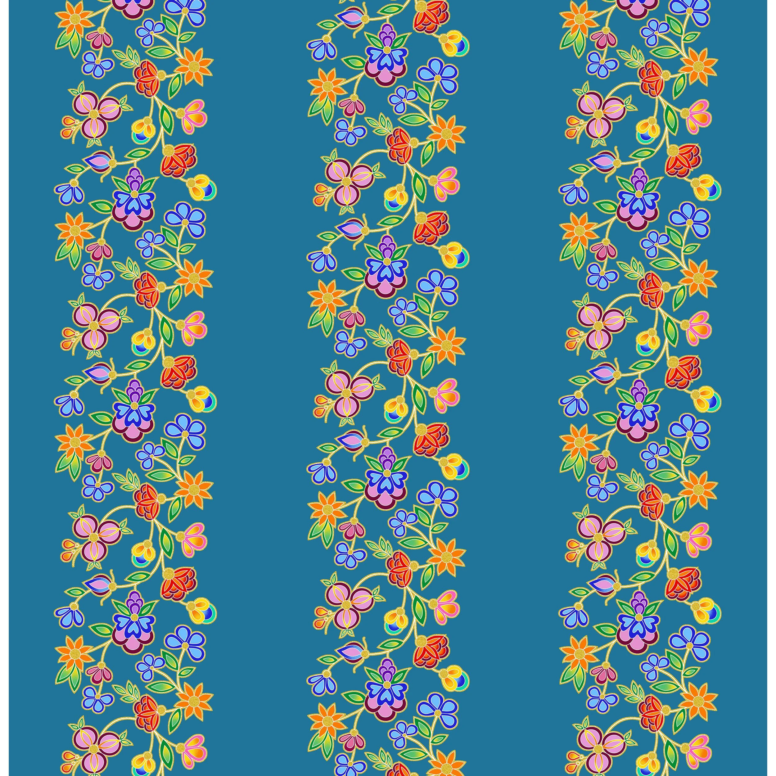 KoKo Blooms 44 Stripe Turquoise.jpg