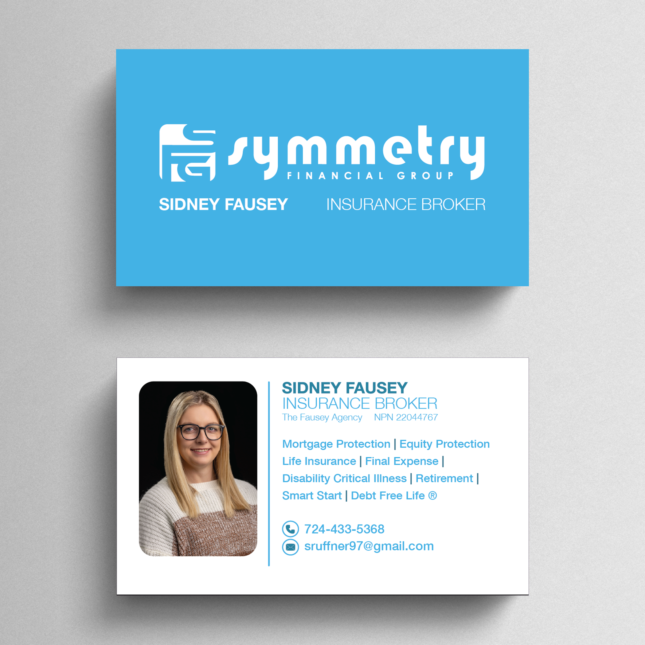 Sidney Fausey Business Card