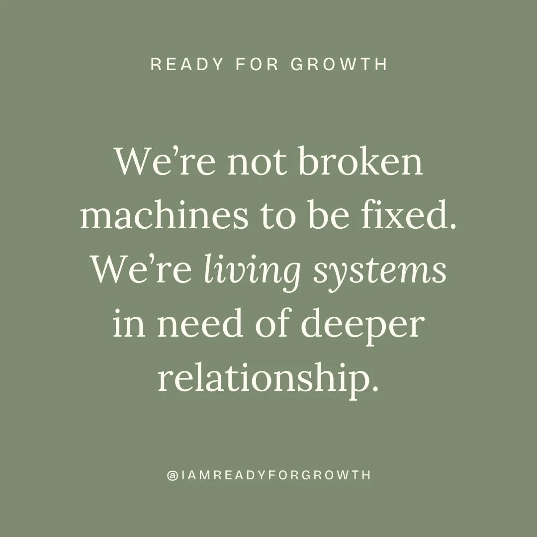 This understanding continues to shape how I relate to myself and work in my coaching. Simple to understand, not easy to practice.