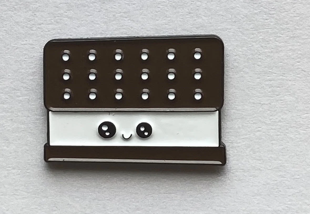 Izzy the Ice Cream Sandwich Enamel Pin