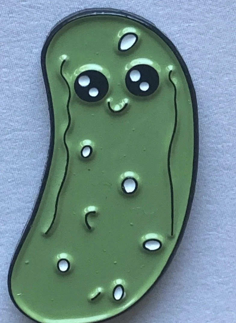Piper the Pickle Enamel Pin