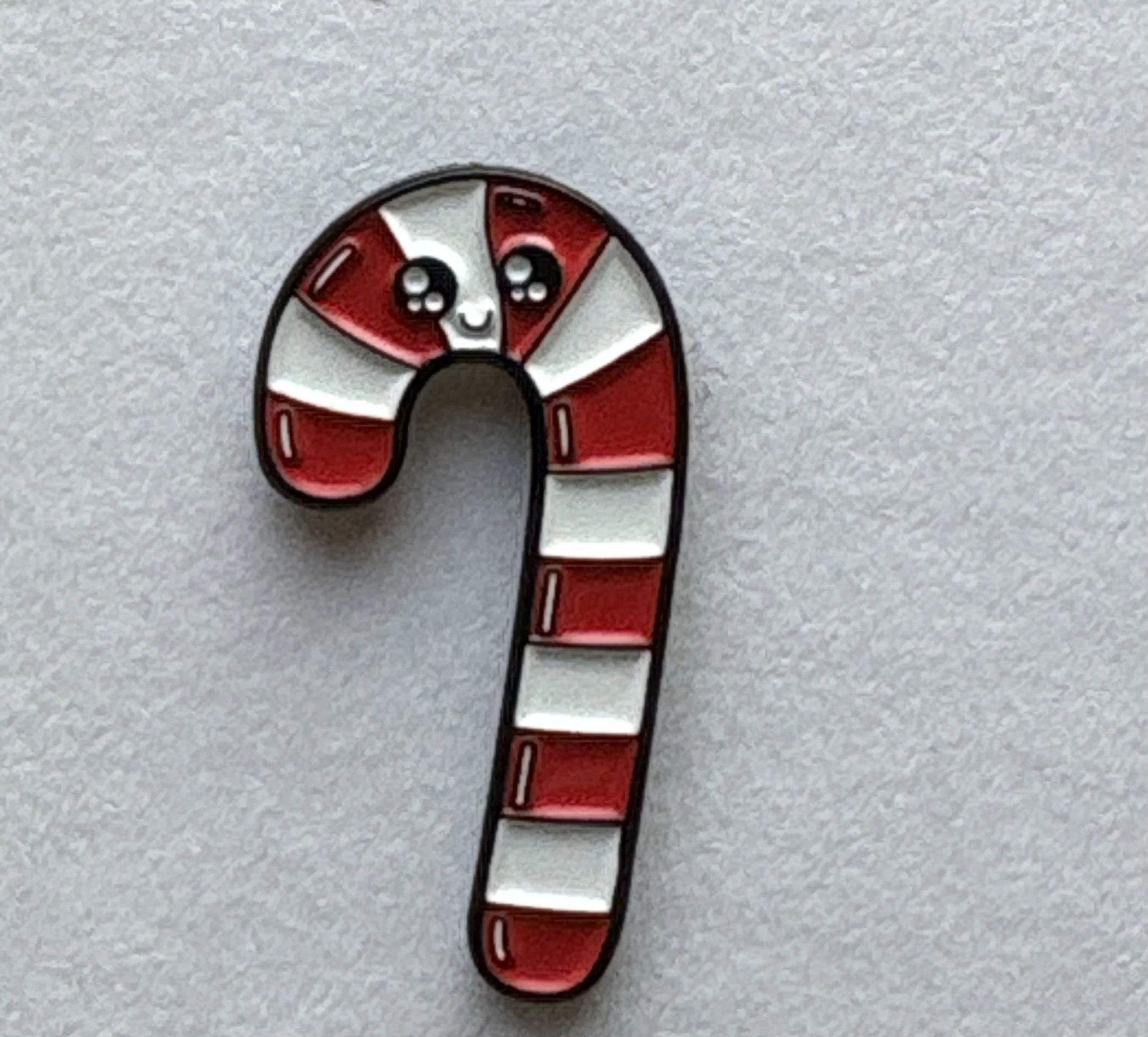 Candy Cane Enamel Pin
