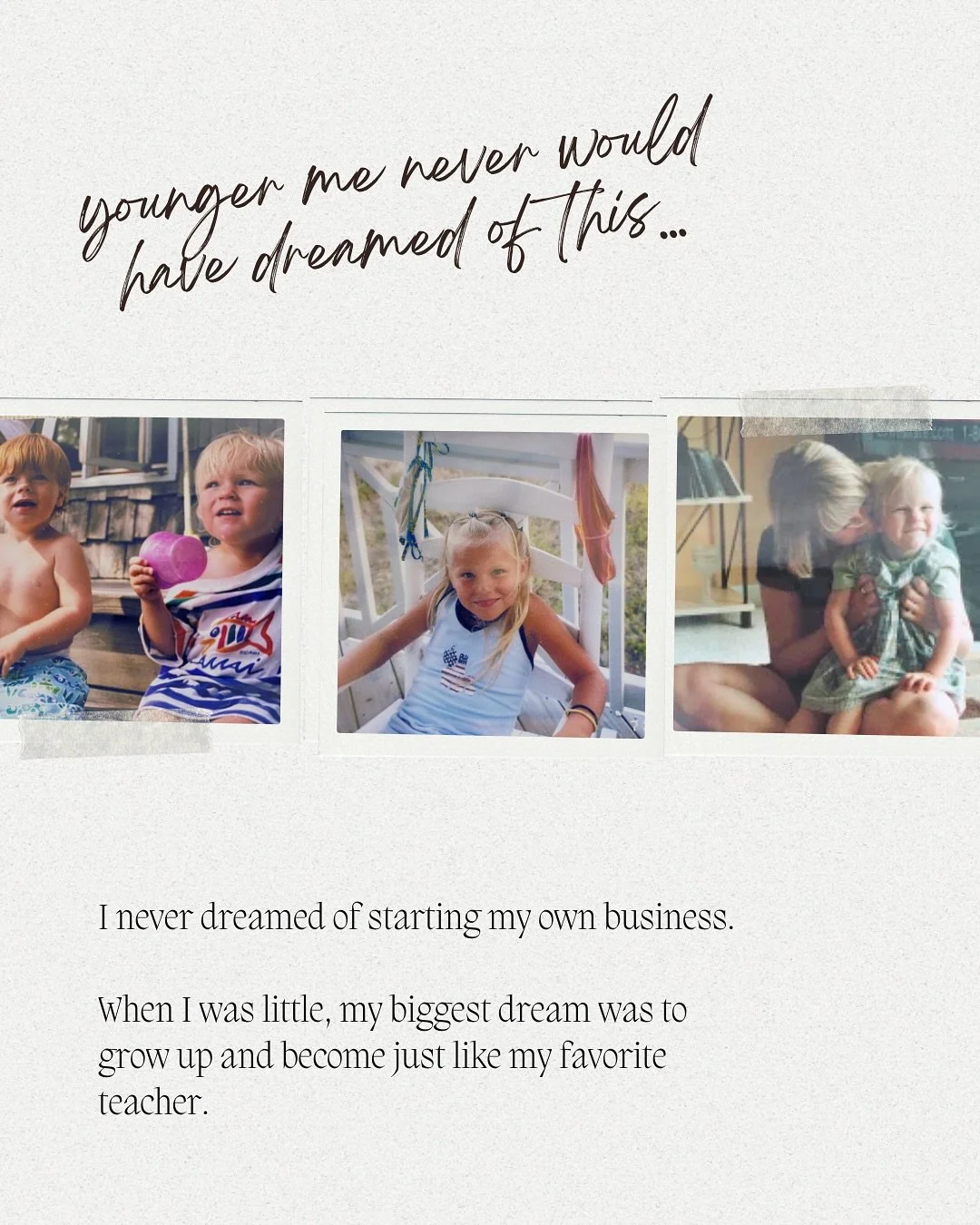 A little backstory of SimplyZ ✨
It’s wild how @rachelgibbs_va ‘s course and a leap of faith turned into a full-on business!!!!
This isn’t where I thought I’d end up—but I’m so glad I did. 🫶🏼