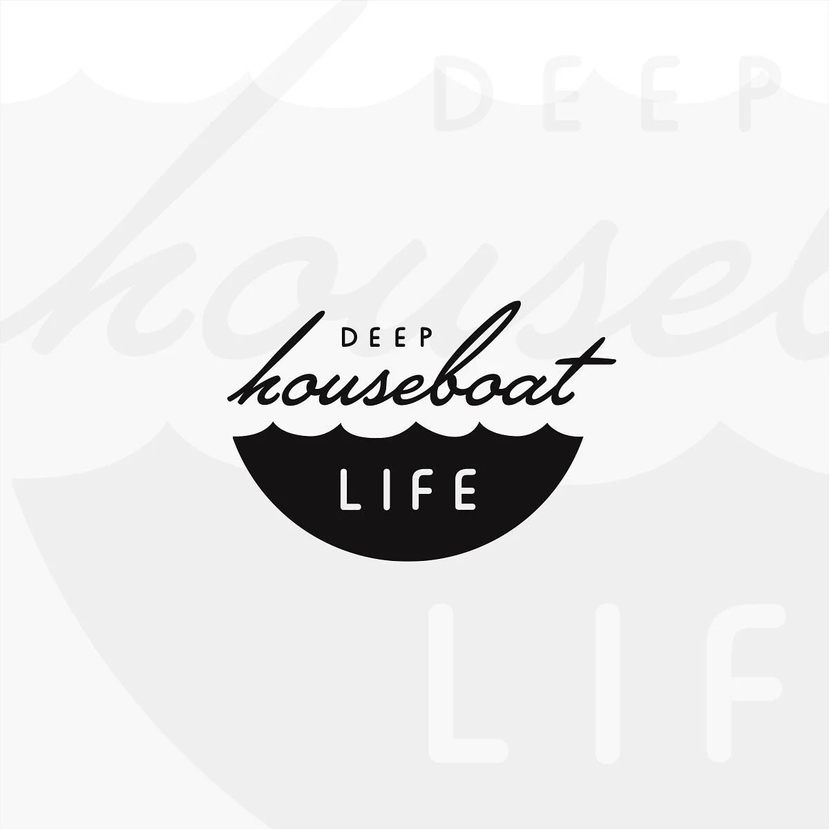 A little while back I made my first logo for a youtube channel! 😱 My clients were very fun and super passionate about houseboat living! It was definitely inspiring working for a couple who saved up and dropped everything to live their dream life! 🛥