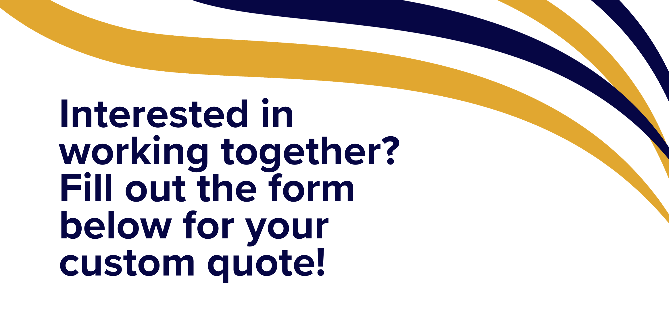 Interested in working together? Fill out the form below for your custom quote. Get monthly costs for digital marketing services. Get your ads up and running online. Google, Facebook, LinkedIn, Search and Social Media Ads