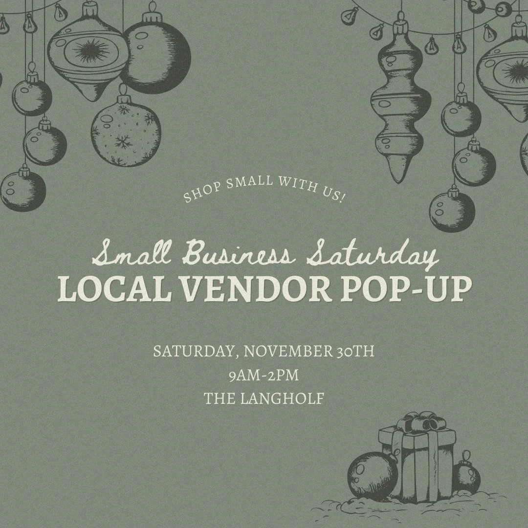 The Langholf Pop-up Shop Small Saturday.jpg
