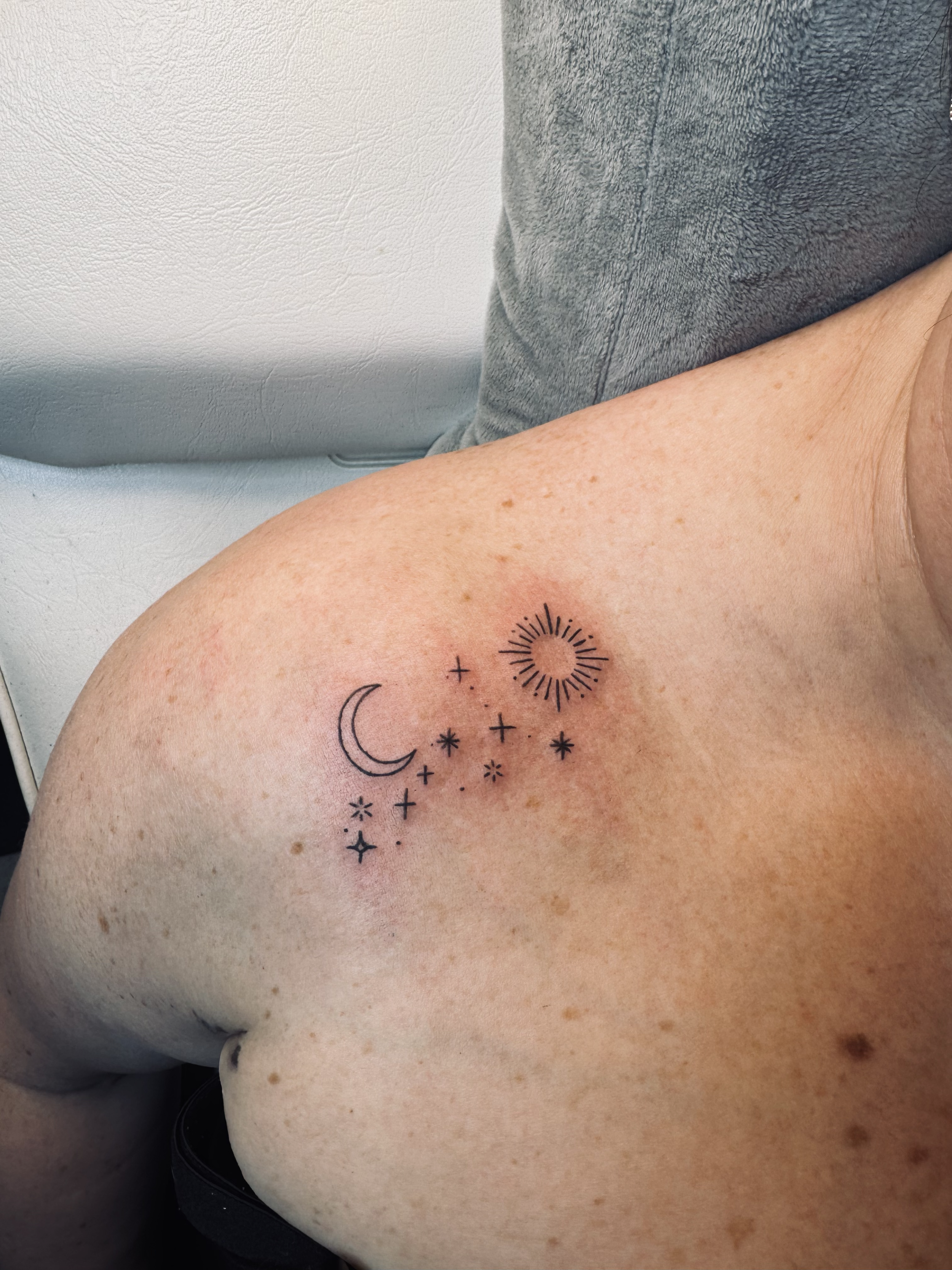 Fineline tattoo by Ellie Rod | Bohemian Social club tattoo | Hudson, MA