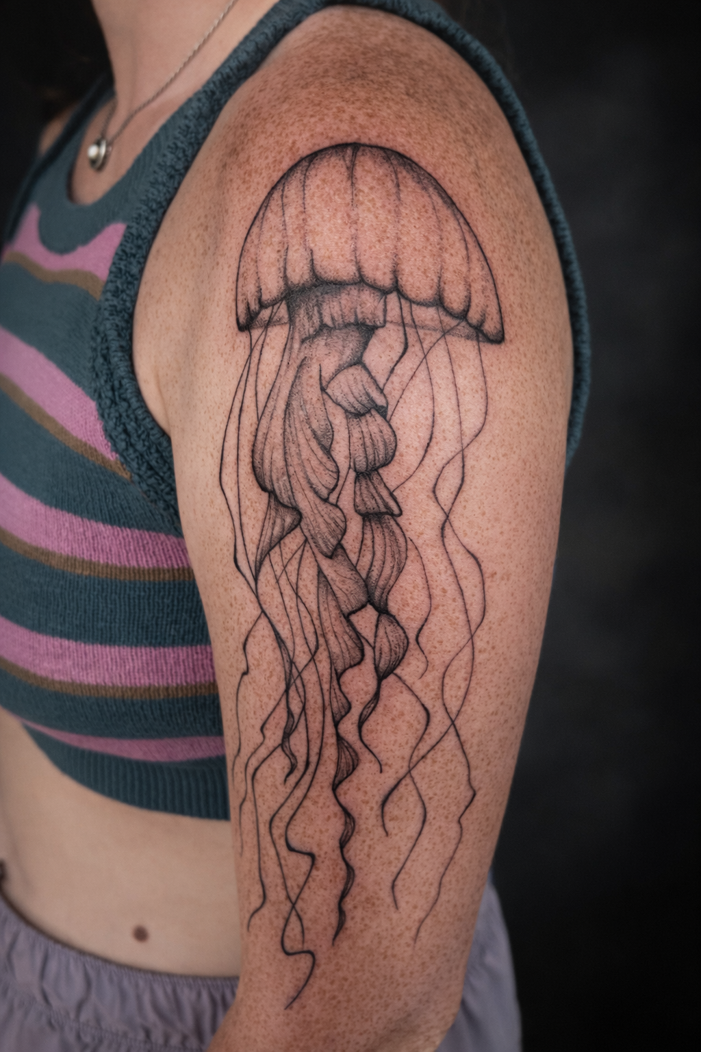 jelly fish tattoo