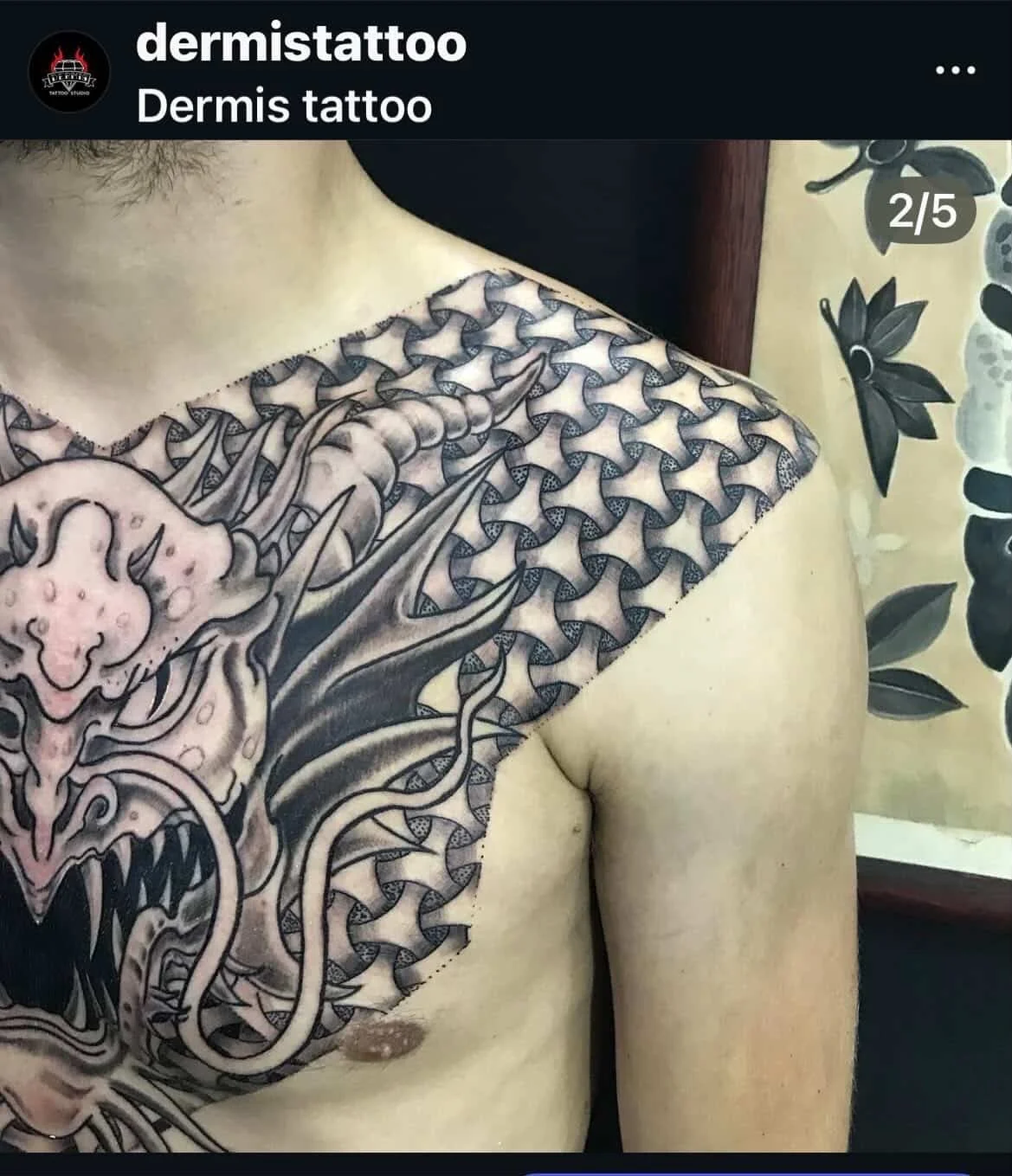 Martin Padilla Polynesian tattoo