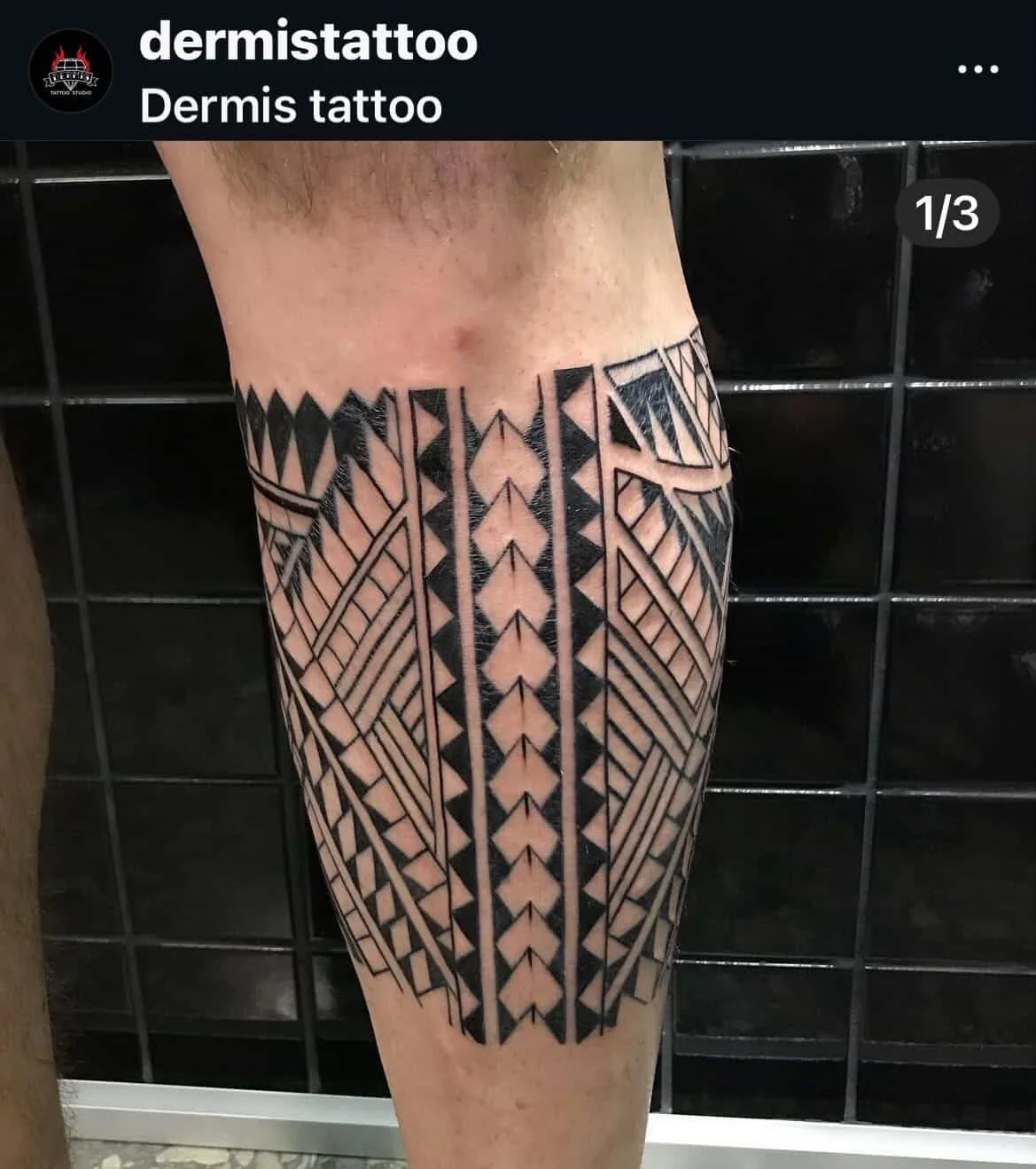 Martin Padilla Polynesian tattoo