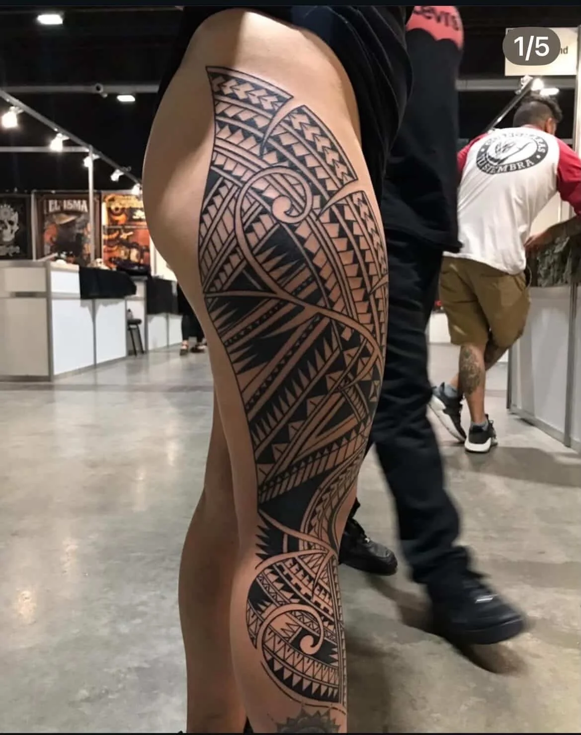 Martin Padilla Polynesian tattoo