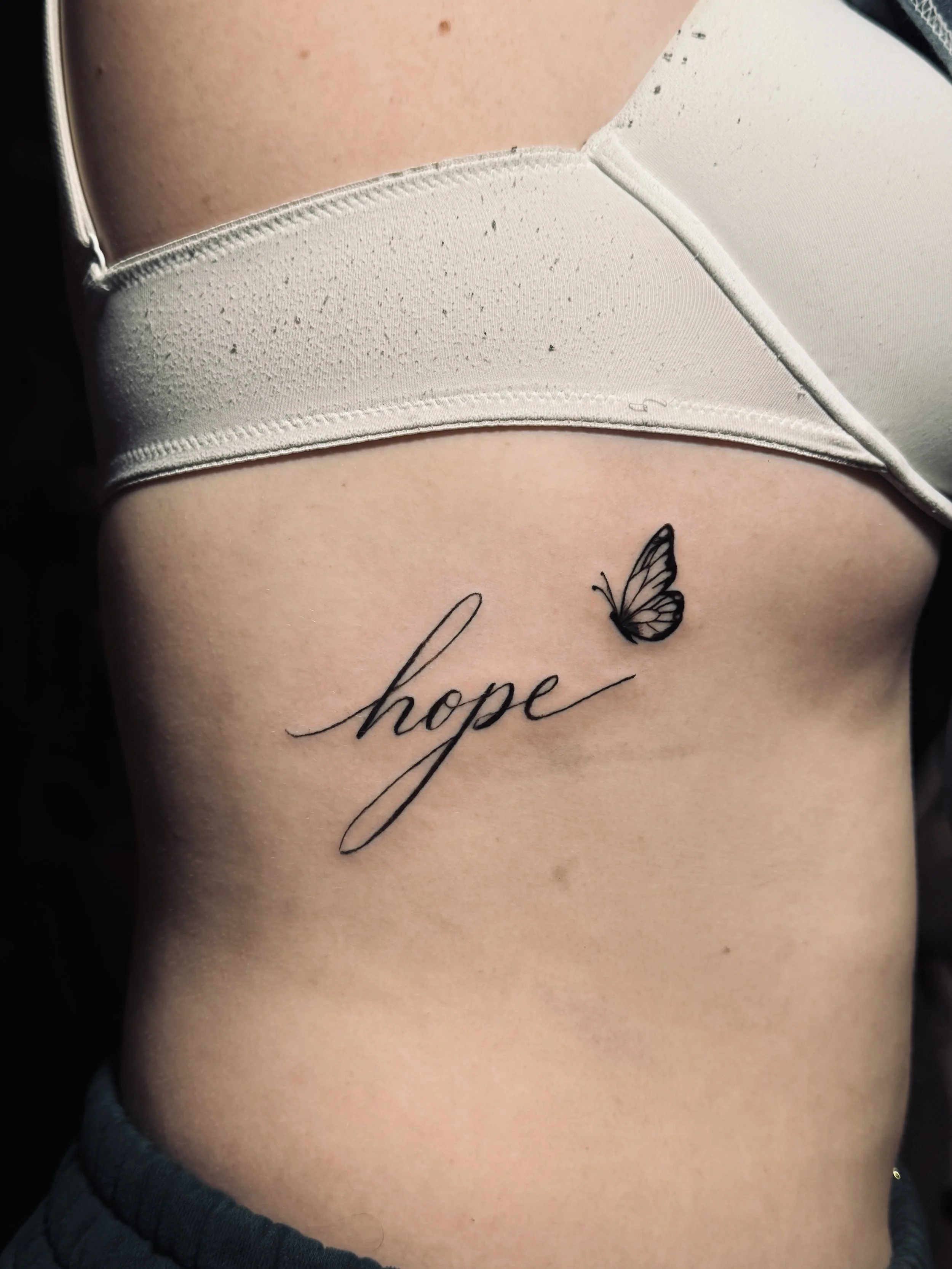 Fineline tattoo by Ellie Rod | Bohemian Social club tattoo | Hudson, MA
