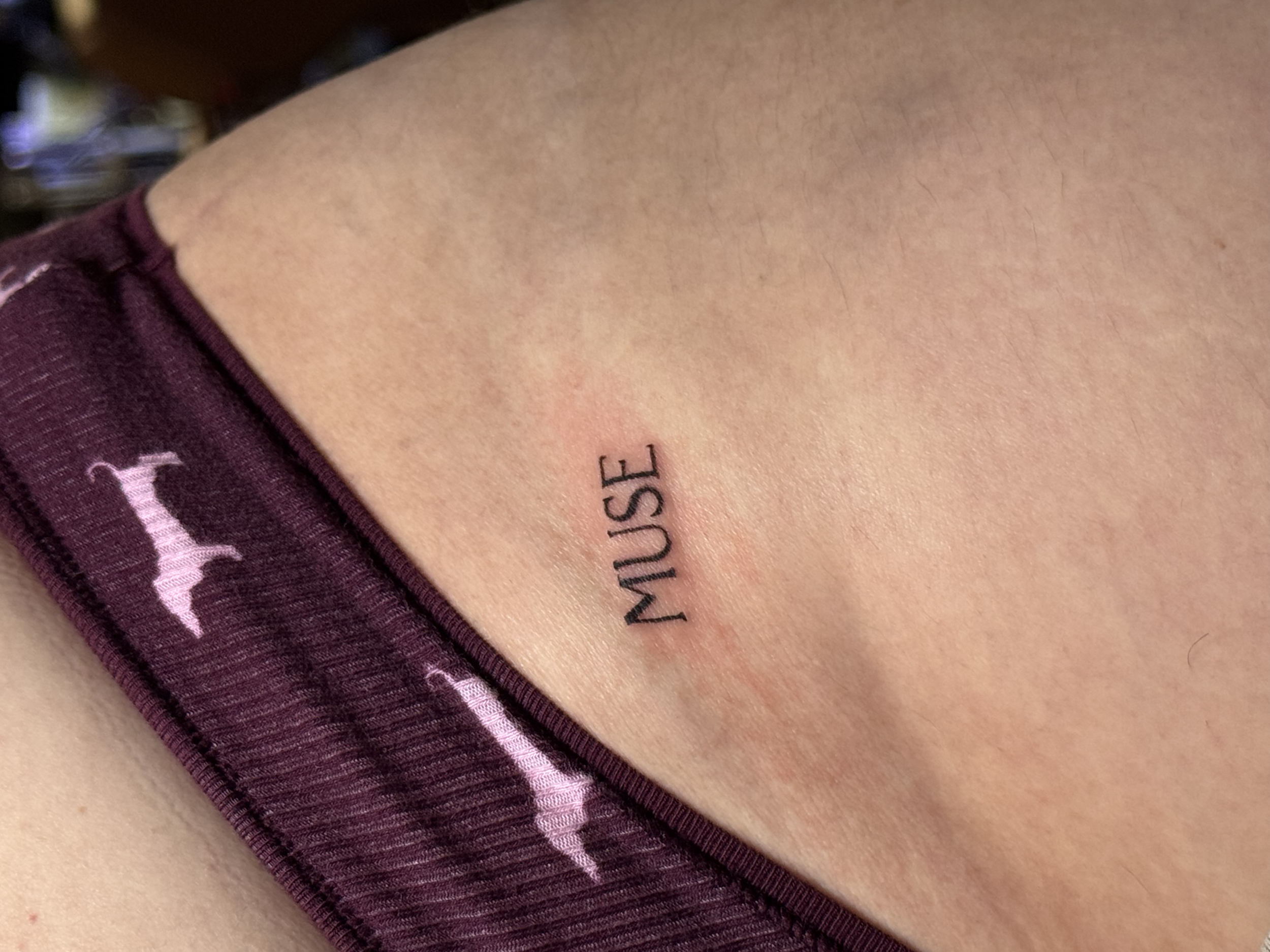 Fineline tattoo by Ellie Rod | Bohemian Social club tattoo | Hudson, MA