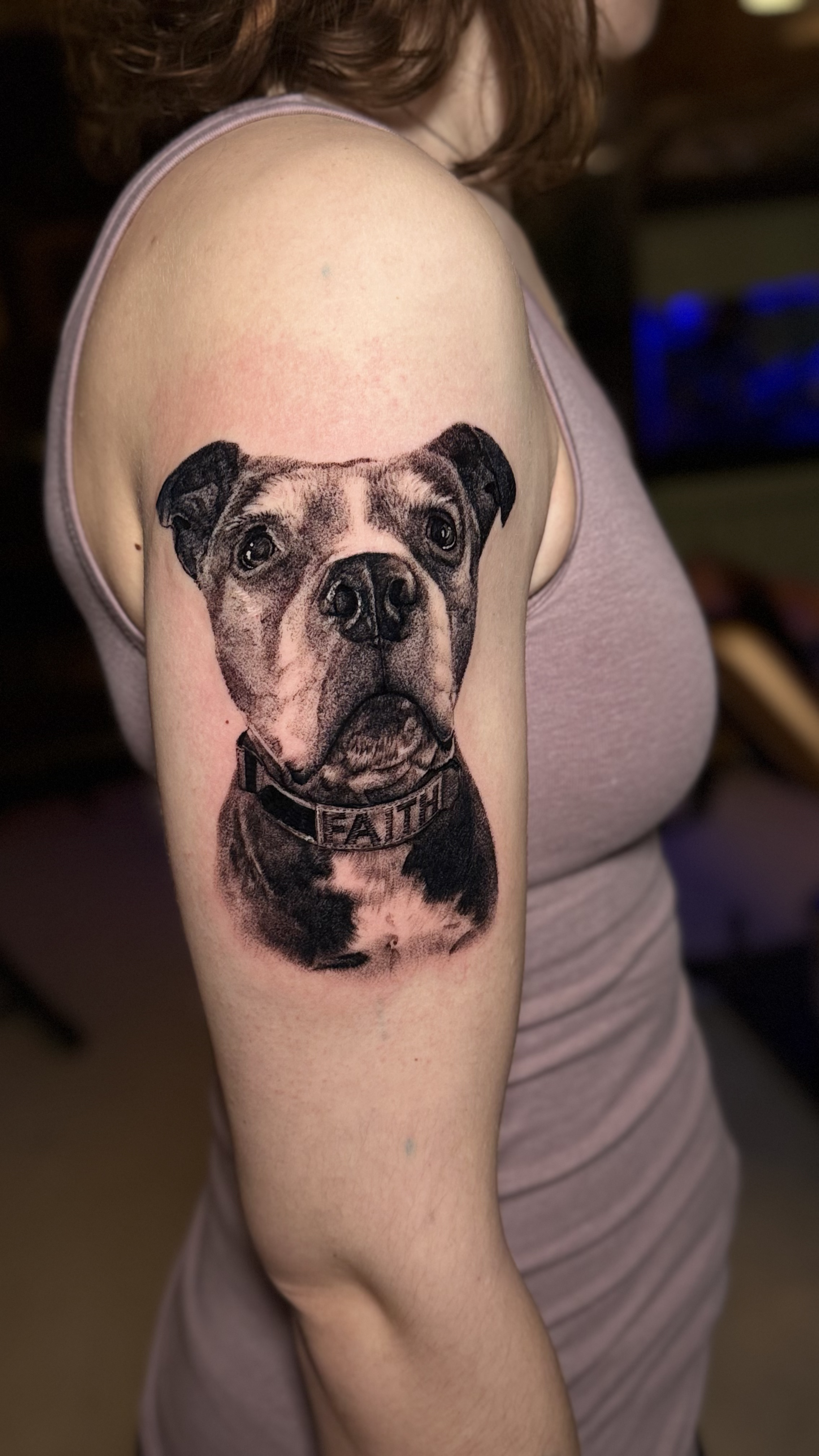 dog Portrait tattoo