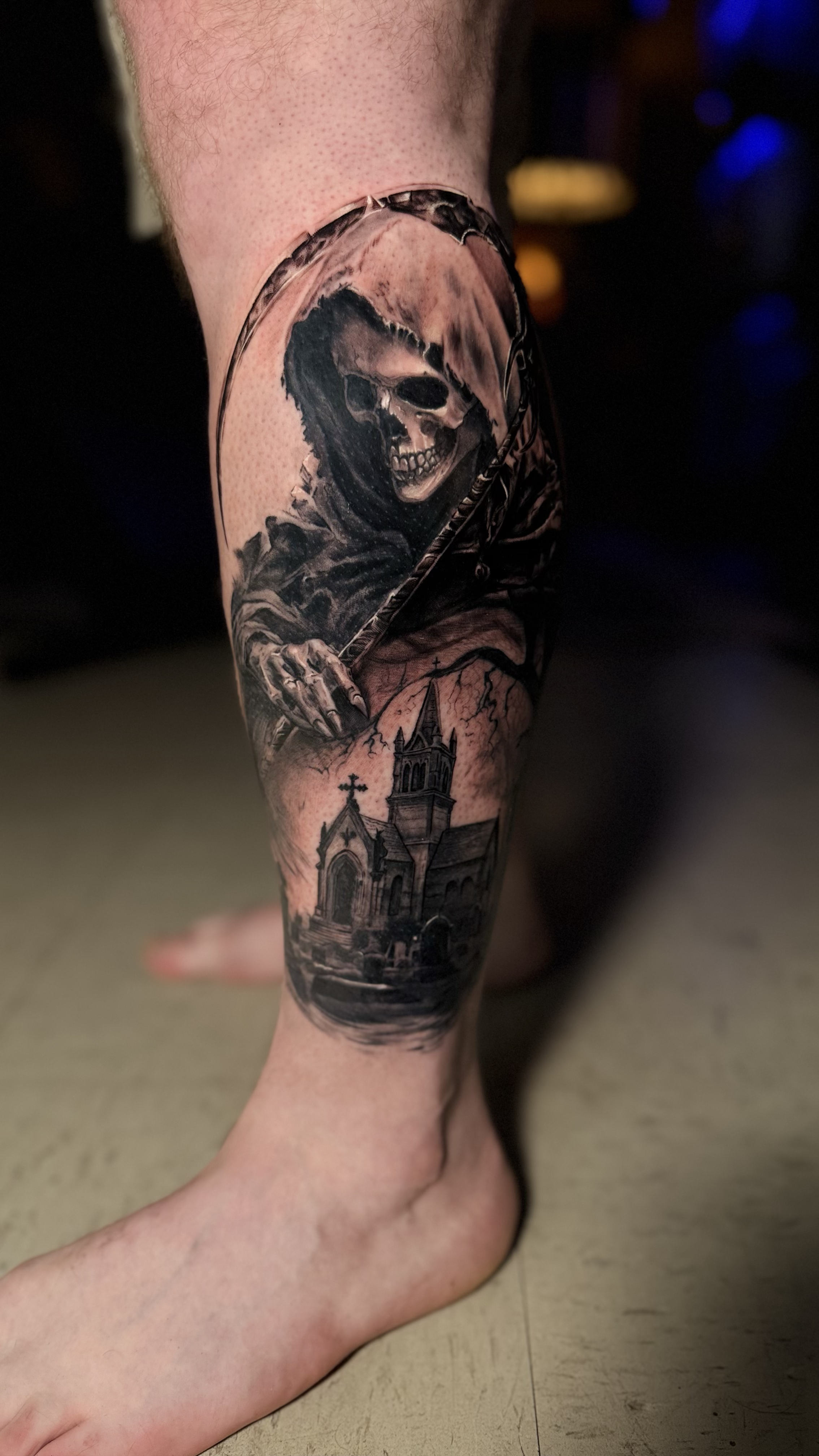 grave digger tattoo