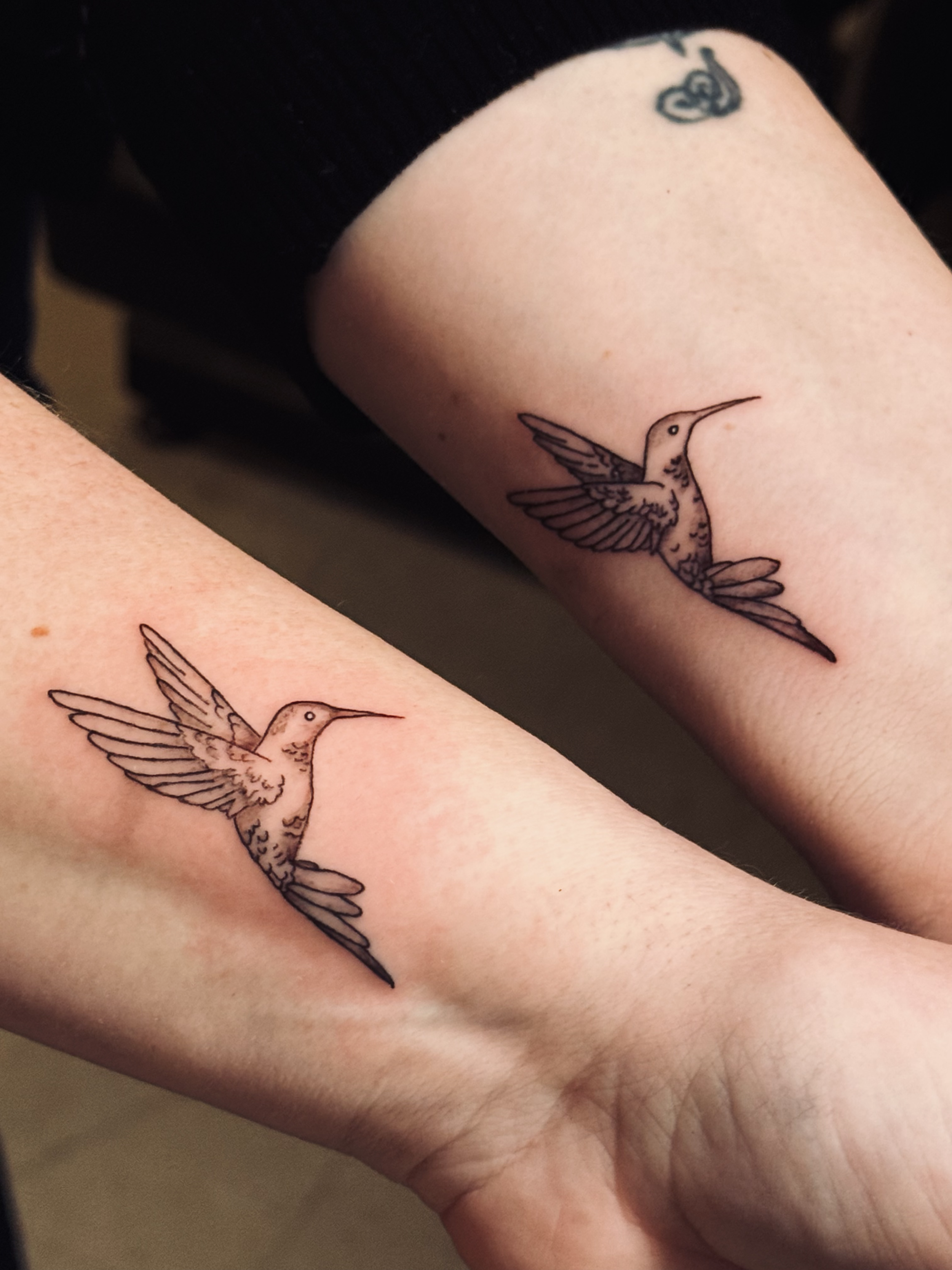 Fineline tattoo by Ellie Rod | Bohemian Social club tattoo | Hudson, MA