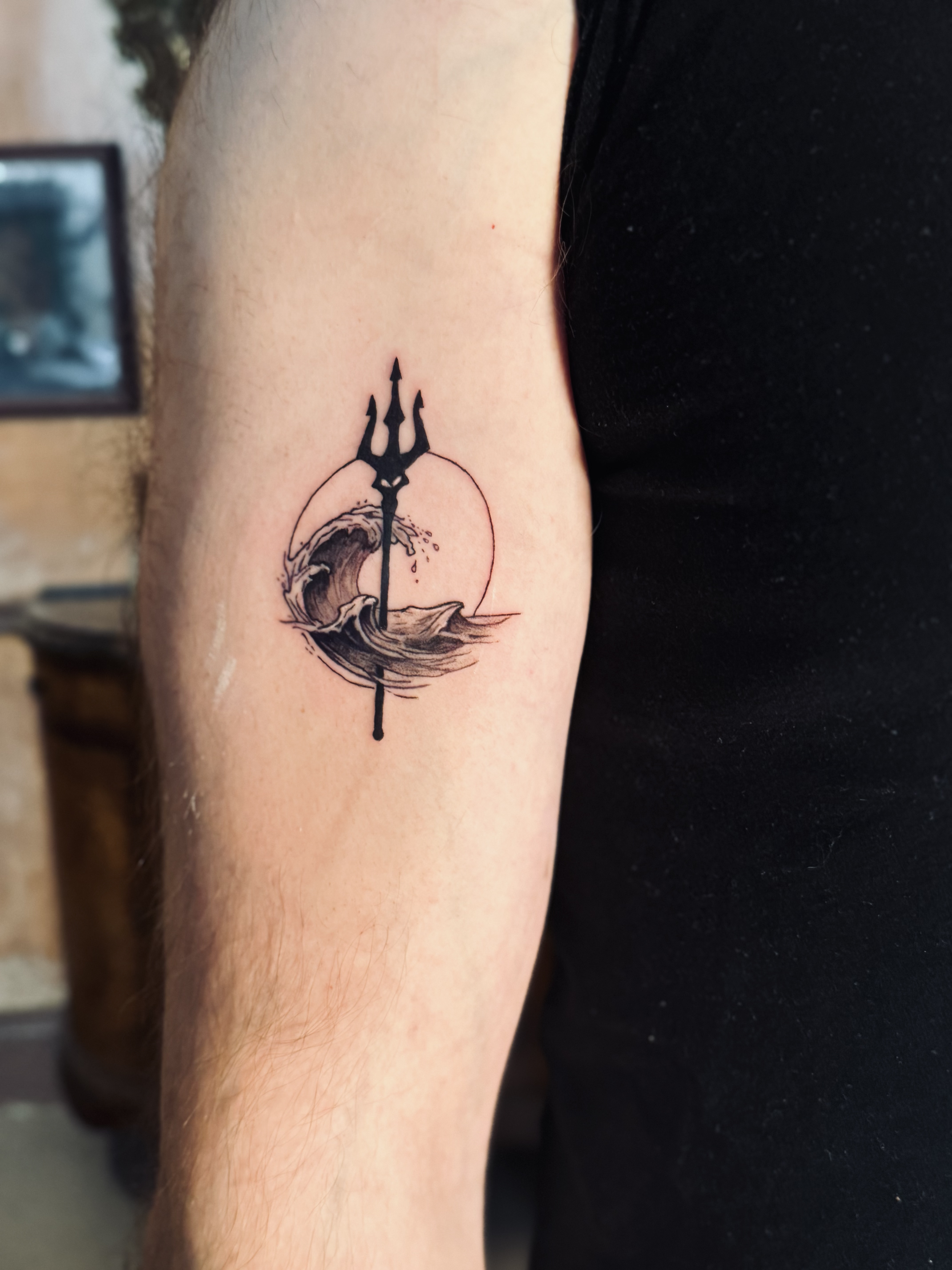 Fineline tattoo by Ellie Rod | Bohemian Social club tattoo | Hudson, MA