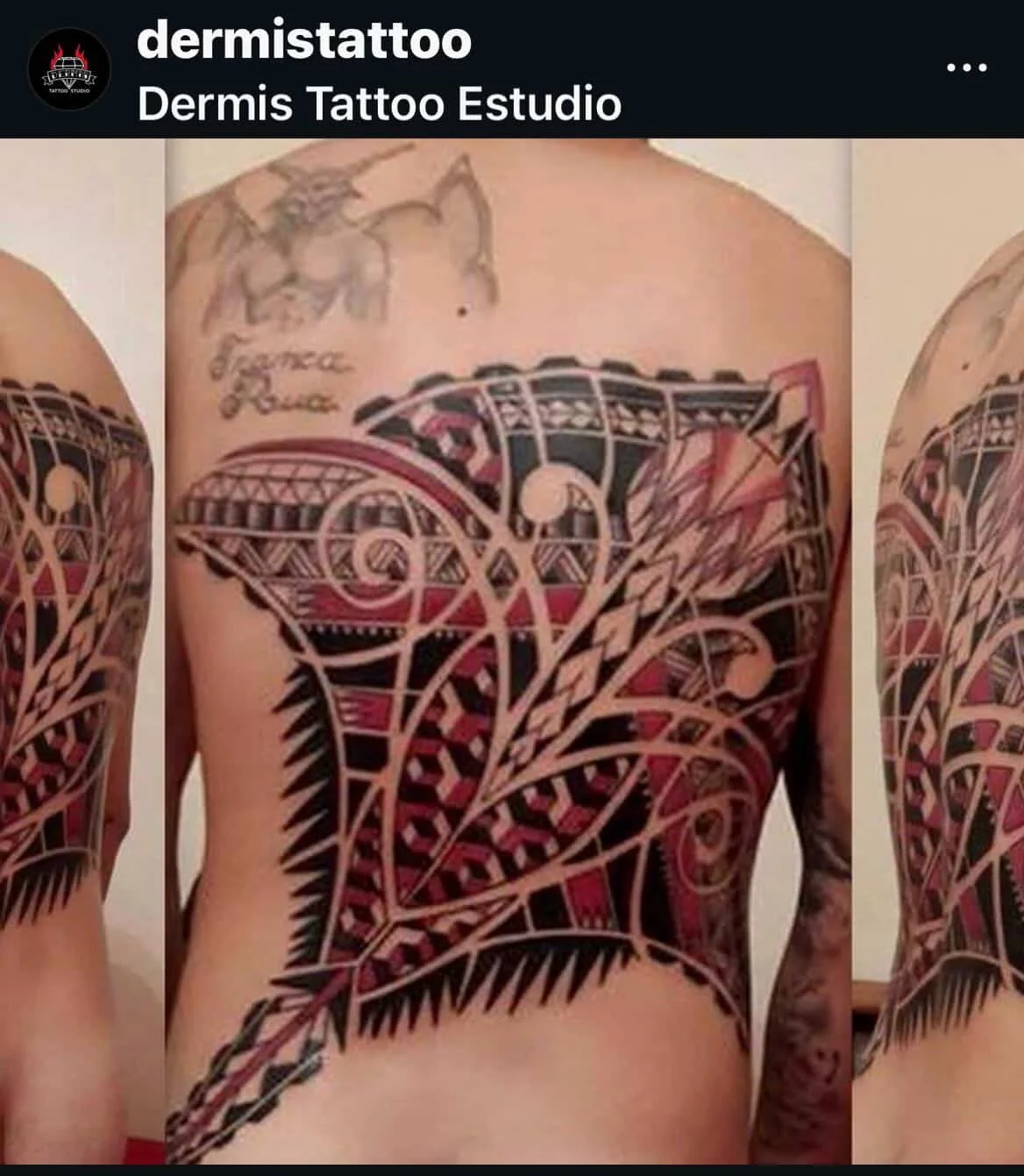 Martin Padilla Polynesian tattoo