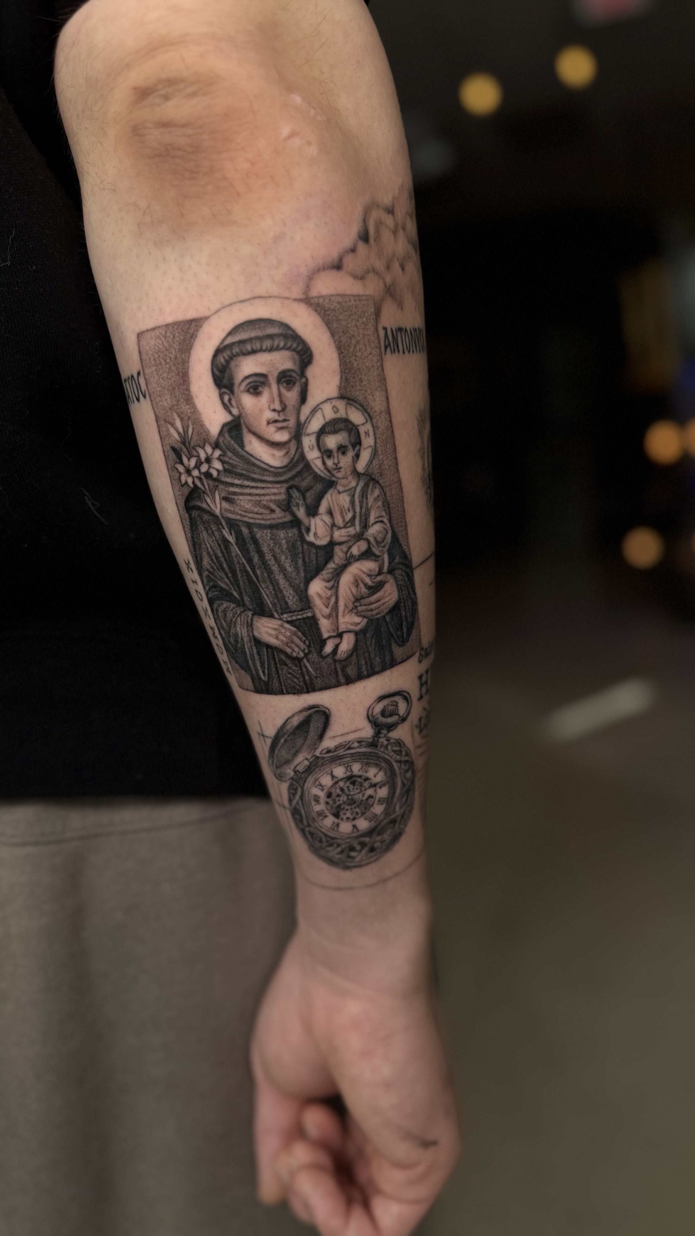 saint tattoo