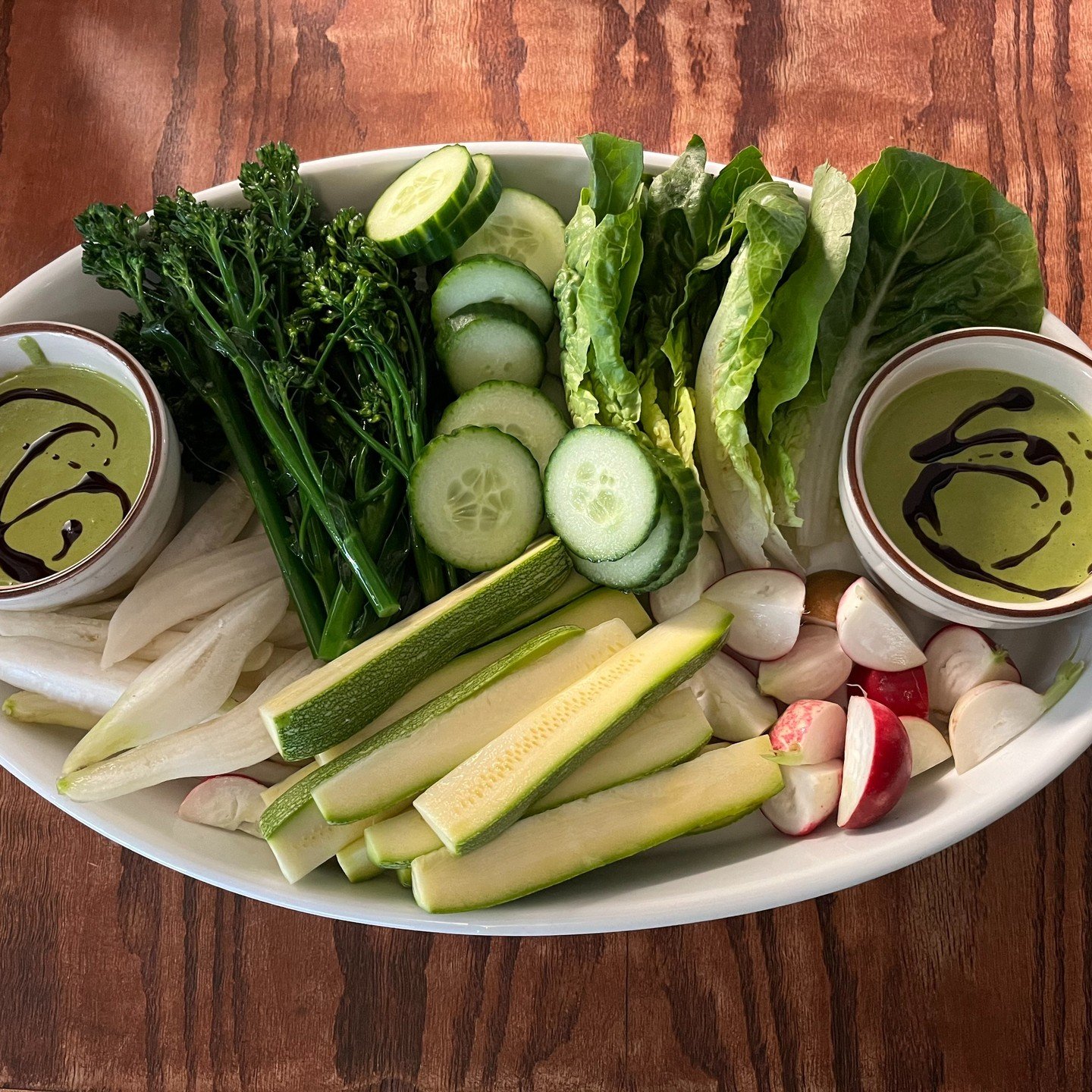 Spring has sprung and it's party season! Our patio is open every day and Chef Jason has created a special menu of platters for your private event. Many of these dishes incorporate the freshest seasonal vegetables, including our Crudites with Pumpkin 