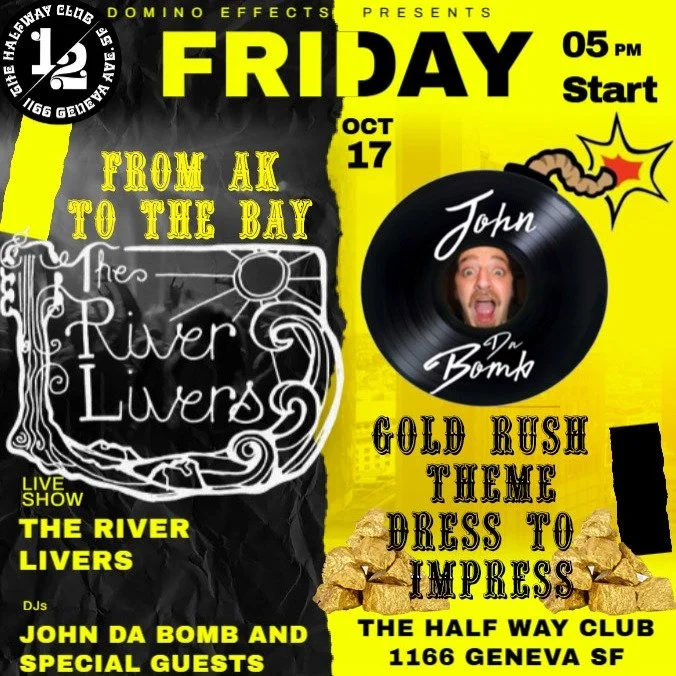 The most anticipated party of the year returns this Friday, October 17th!
That's right: @johndabombriera is a year older, and YOU get to reap the benefits. Starting at 5:00 and rolling late, come party with us and special guests: Alaskanna grass ori