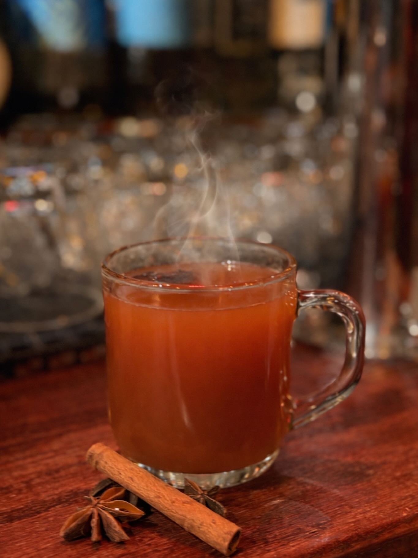 Well, it&rsquo;s pretty clear the New Year is starting&hellip; cold. Don&rsquo;t worry, we gotchoo at The Halfway Club- with two steamin&rsquo; hot adult beverages to warm you up from the inside out. Like our Boozy Hot Apple Cider: White Rum and Hone