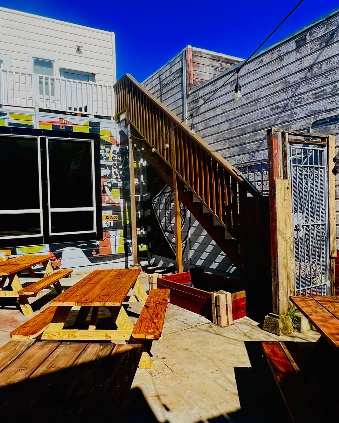 Are we dreaming? Is this weather CONTINUING?

Our patio is open! Drinks at 4:00, food at 5:00! Happy Hour until 6:00. Come soak up this sun with us- while we still have it!