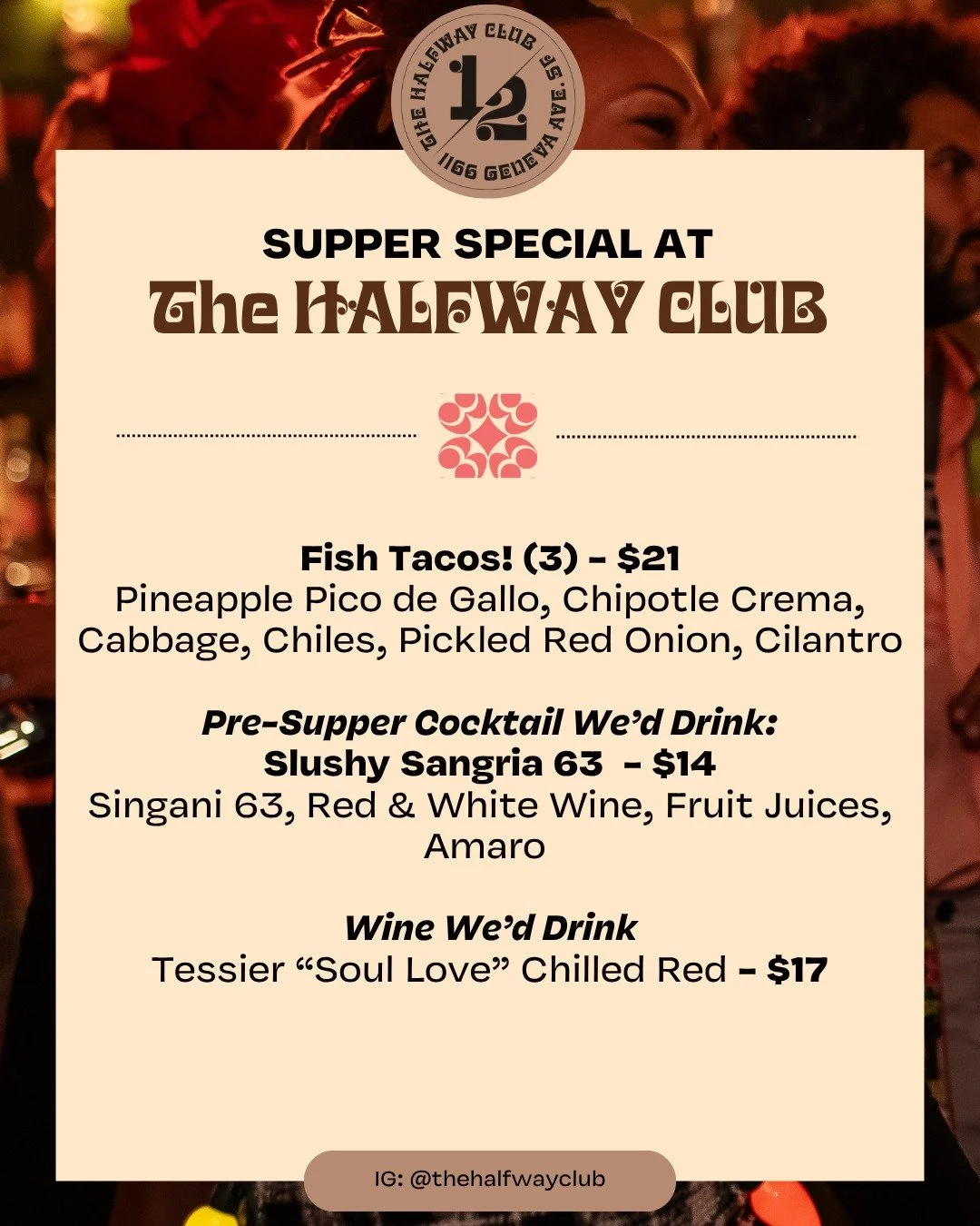 Should a restaurant run by a couple of gringos be serving tacos at all? There IS something resembling mayonnaise on them, so we think we&rsquo;re okay.

Come try our fish tacos today!