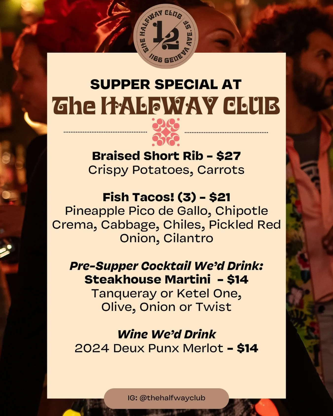 Weekend specials! Come see us!