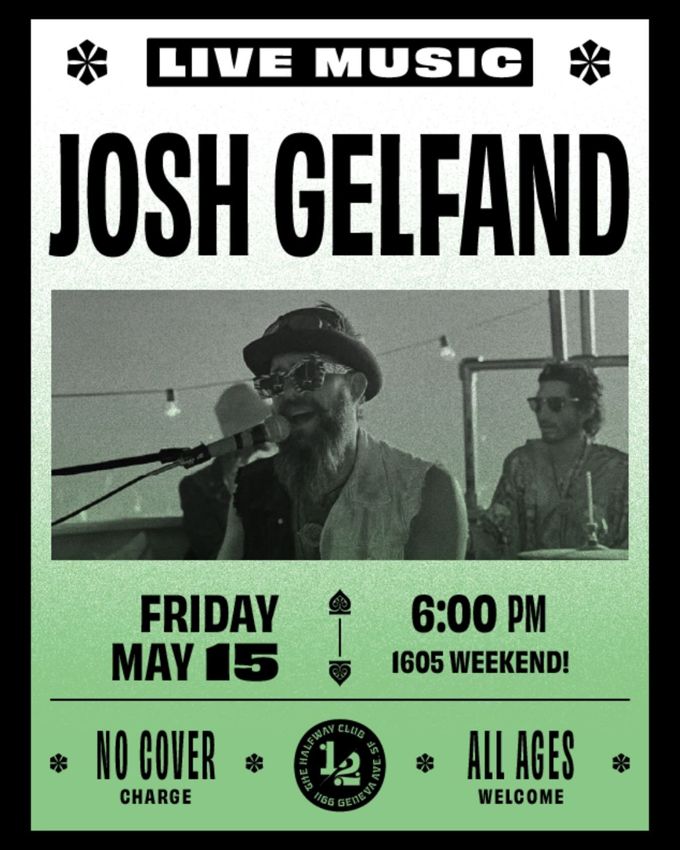 It&rsquo;s the weekend, so we&rsquo;ve got food specials, lots of Chartreuse cocktails and our good buddy Josh Gelfand on piano playing all of your favorite classic rock hits. Come see us!