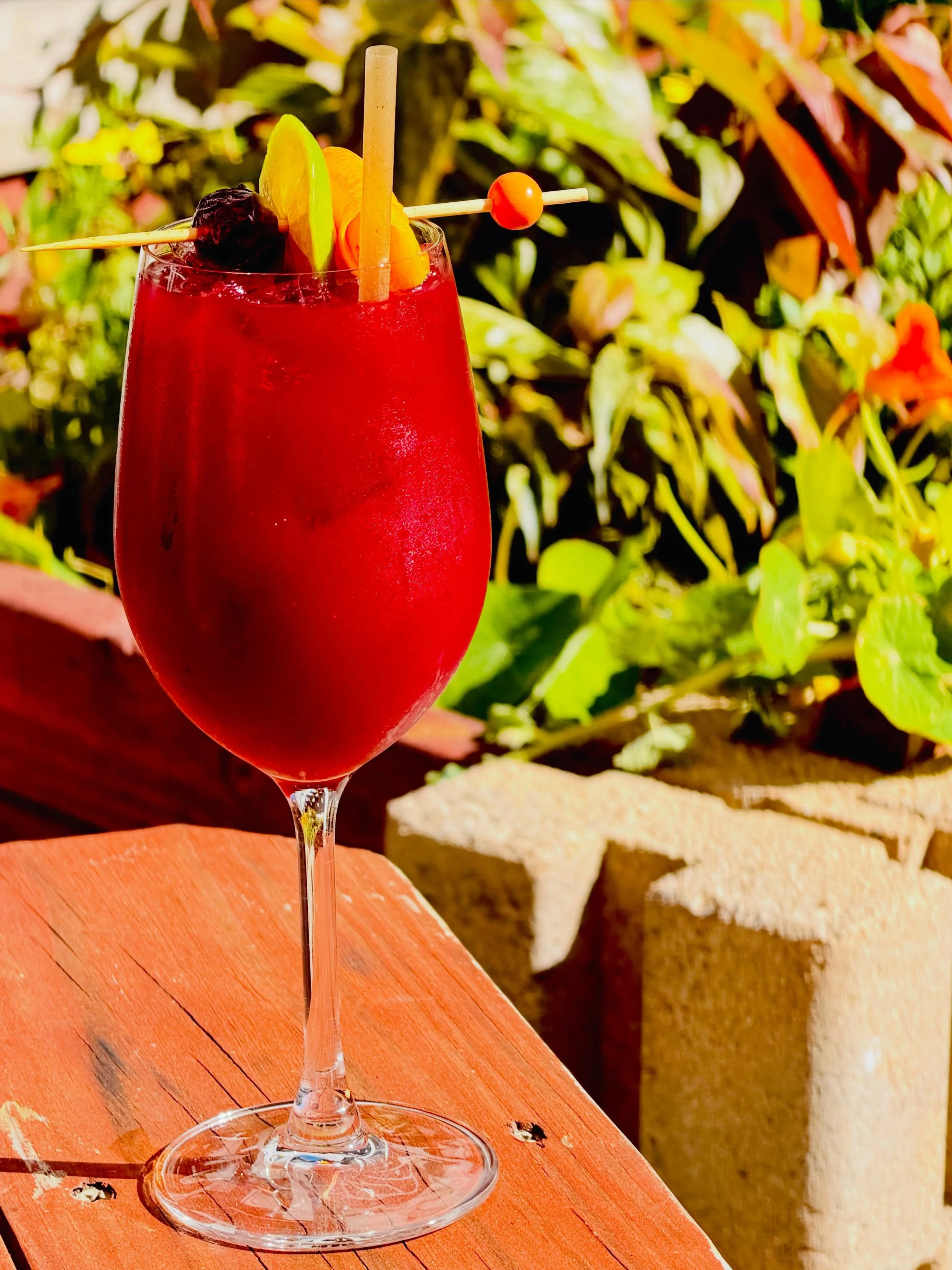 WOW. Did you know it&rsquo;s GORGEOUS outside? Or that we had a patio? And that we have a delicious Slushy Sangria with Singani 63, Fruit Liqueur, Fresh Citrus and Amaro? Now you do! The sun&rsquo;s out late these days- get down to The Halfway Club a