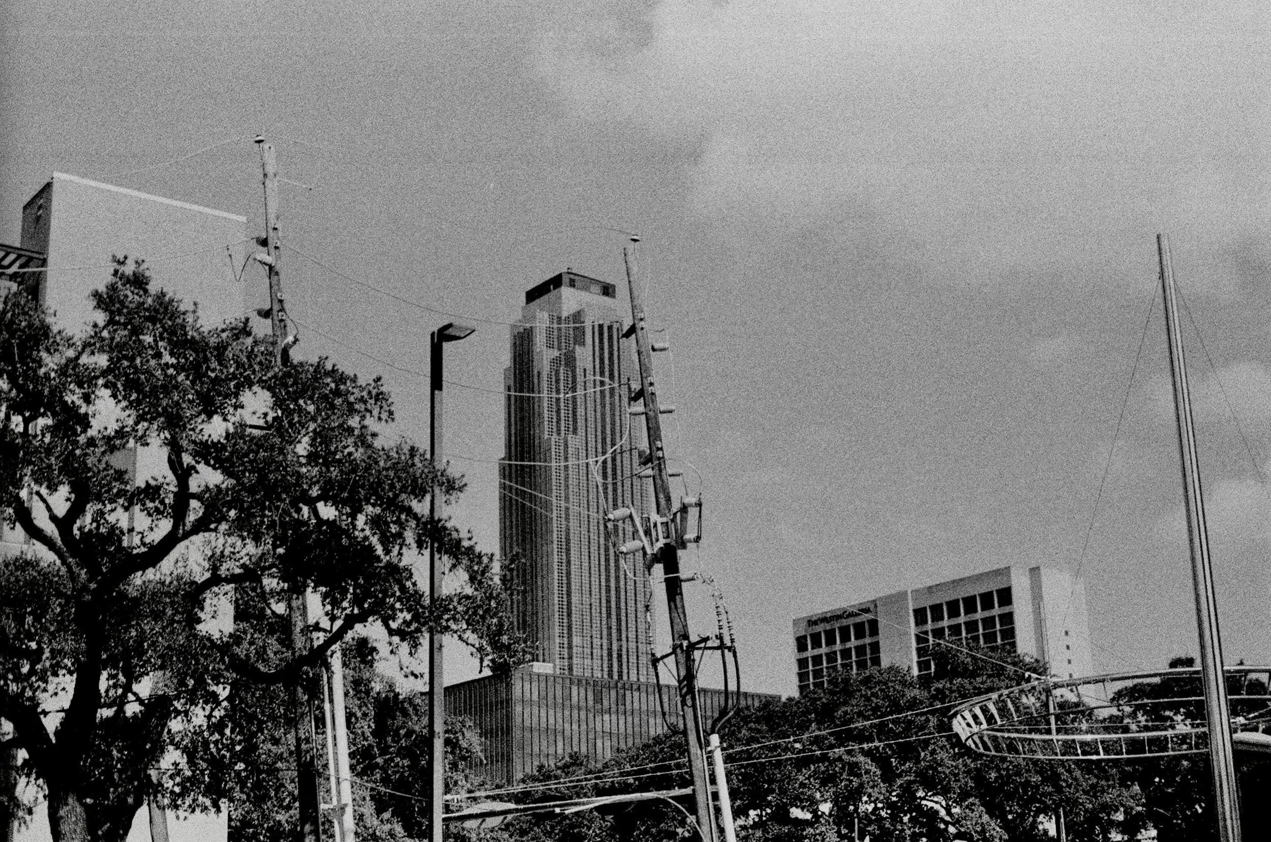 WILLIAMS TOWER ON FILM &amp; DEVELOPED WITH BEER, July 2026 | Houston, Texas

📸: @dallanacamargo 

#williamstowerhouston #minioltax570 #photooftheday #urbanphotography #minoltaphotography