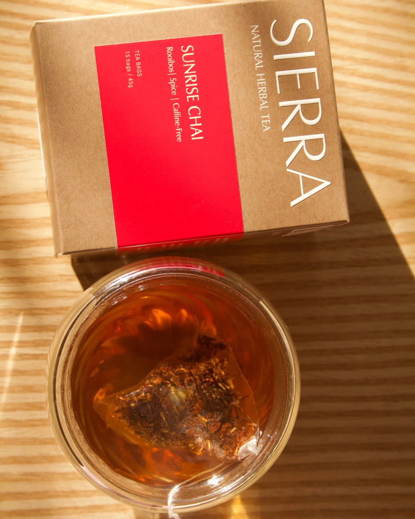 Sunrise Chai (aka Rooibos Chai) 🤎☀️ Naturally caffeine-free, full of warmth and spice.
Perfect for slow mornings or winding down at night.  Now available - link in bio ☕️